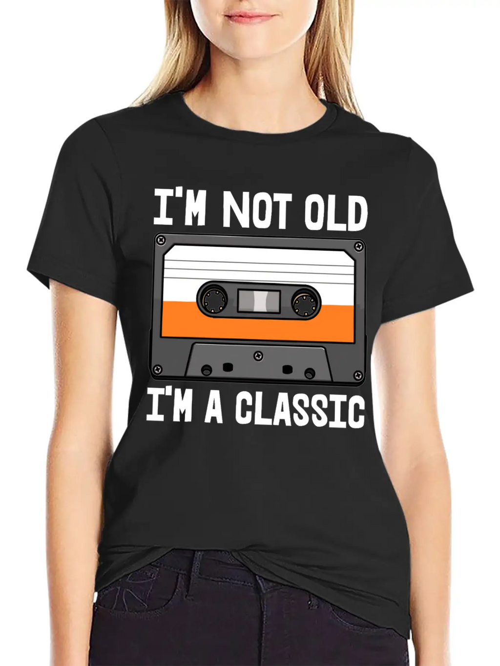 I'm Not Old I'm Classic Cassette Unisex Casual T-Shirt – Clean Design For Daily Comfort