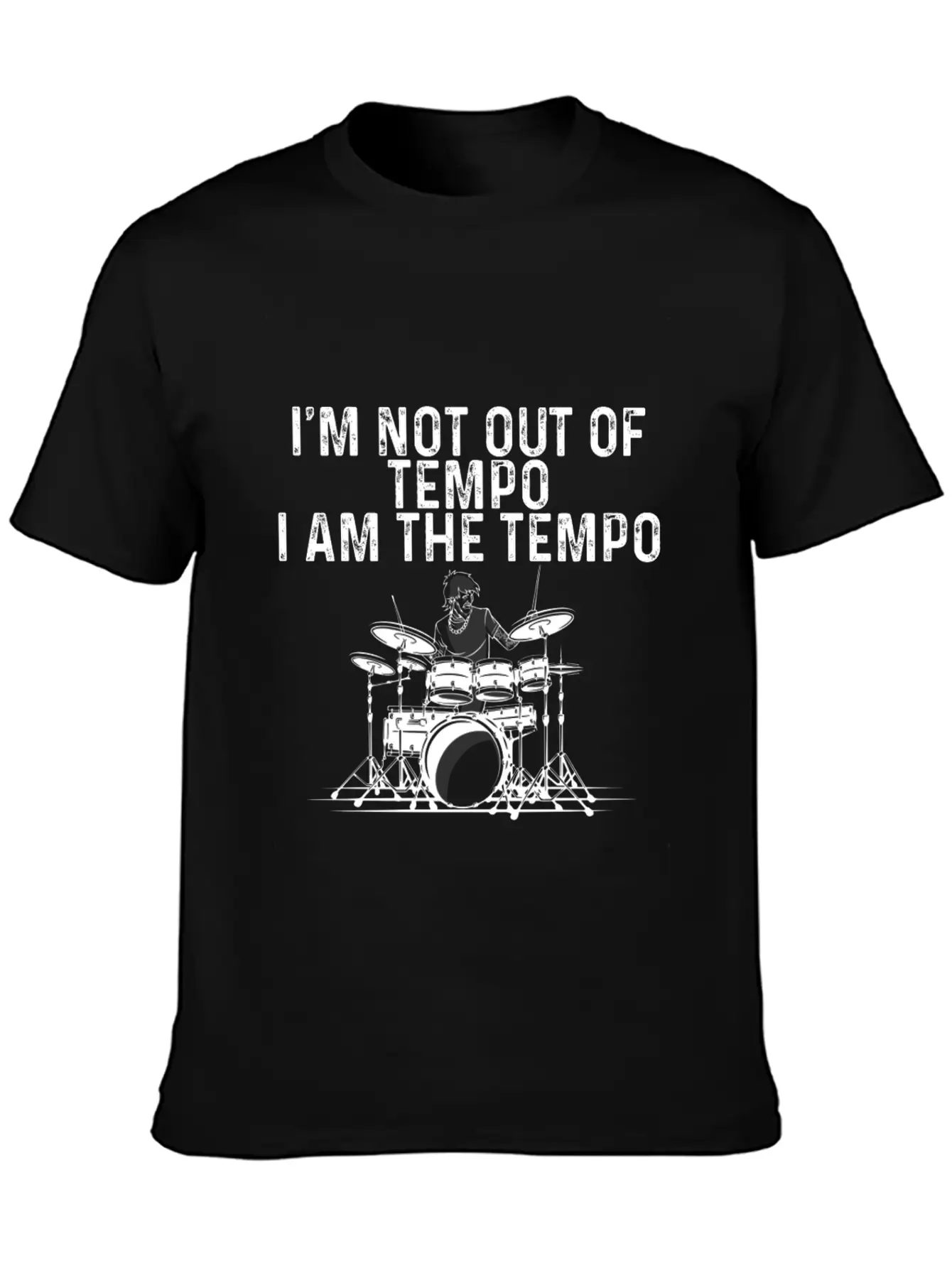 I'm Not Out Of Tempo, I Am The Tempo 3 Breathable Soft Cotton T-Shirt – Timeless Casual Look