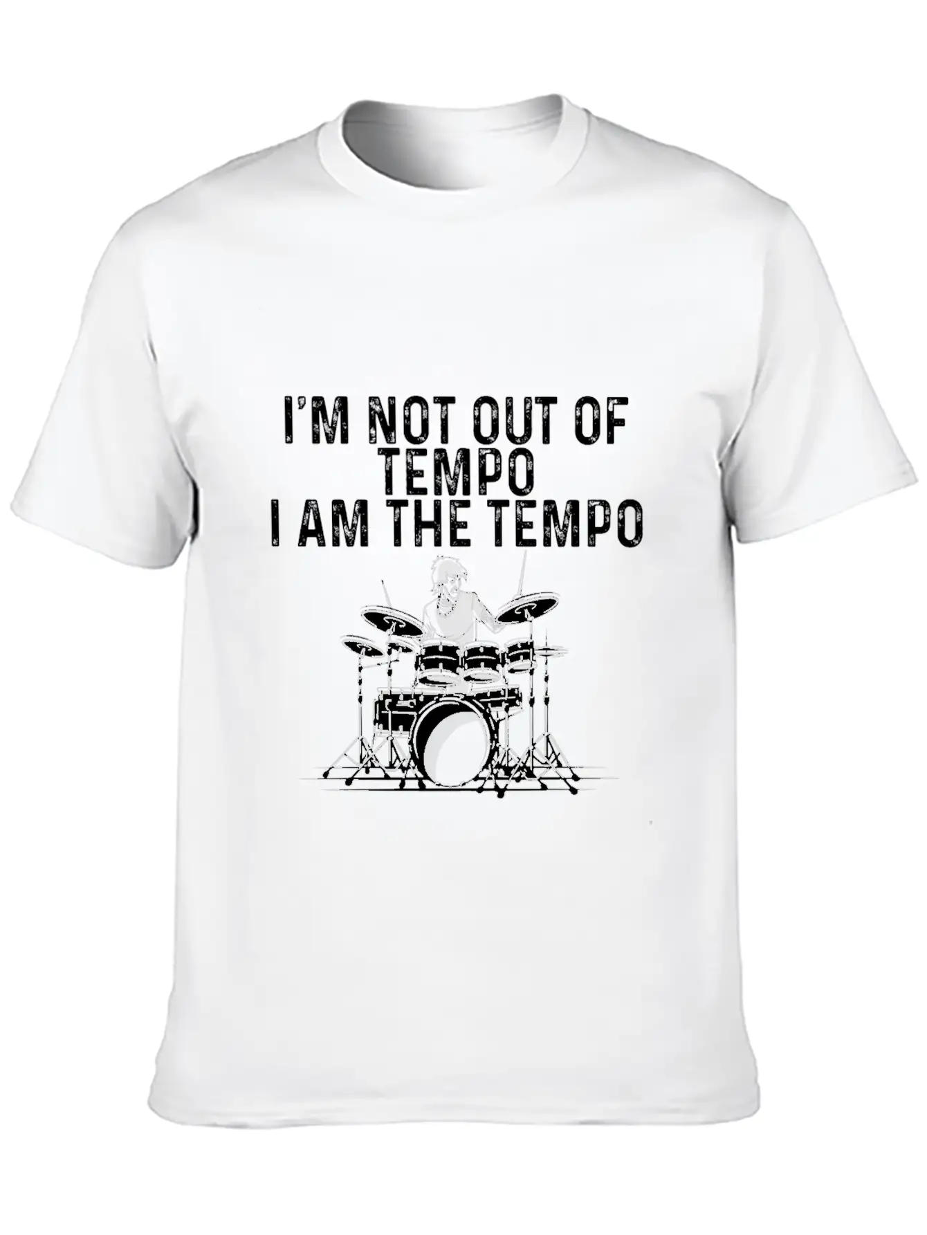 I'm Not Out Of Tempo, I Am The Tempo 3 Breathable Soft Cotton T-Shirt – Timeless Casual Look