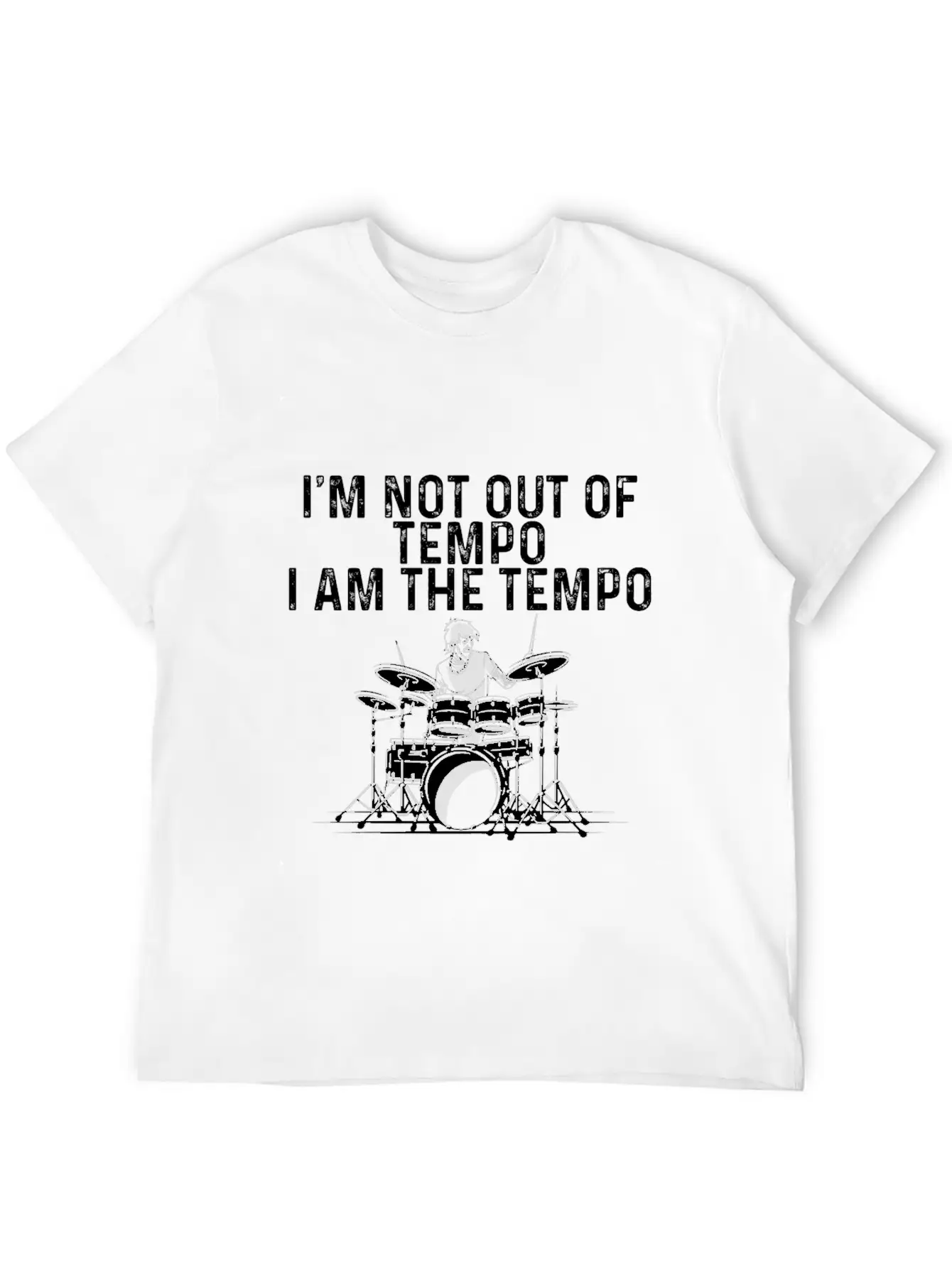 I'm Not Out Of Tempo, I Am The Tempo 3 Breathable Soft Cotton T-Shirt – Timeless Casual Look