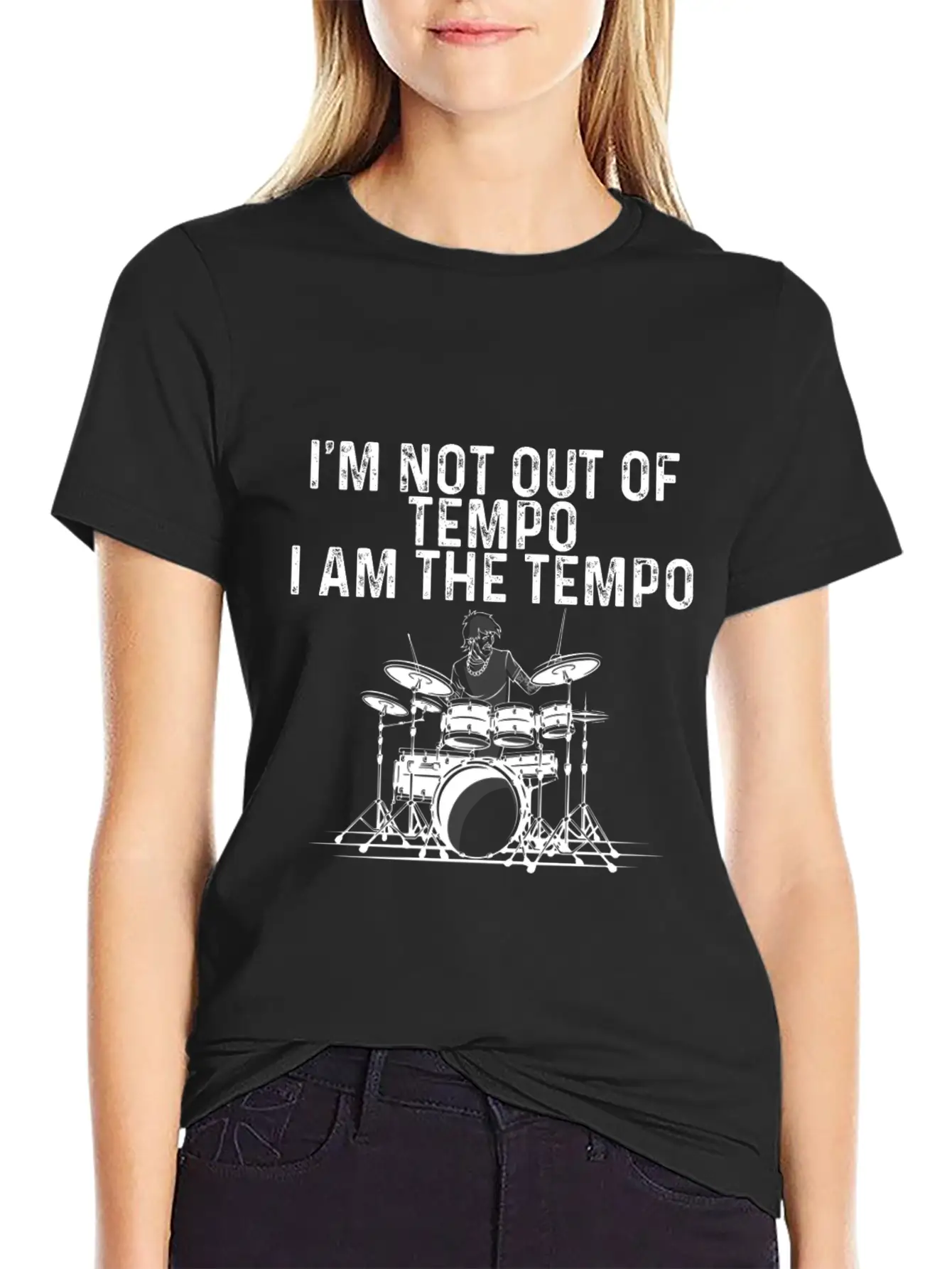 I'm Not Out Of Tempo, I Am The Tempo 3 Breathable Soft Cotton T-Shirt – Timeless Casual Look