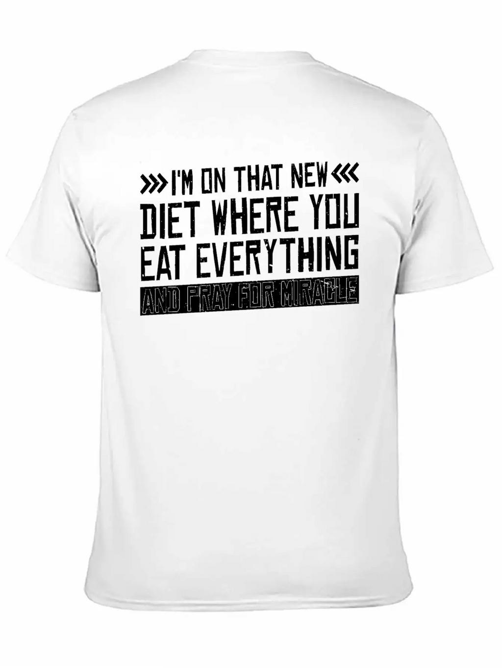 I'm On That New Diet Where You Eat Everything 3 Unisex Casual T-Shirt – Clean Design For Daily Comfort
