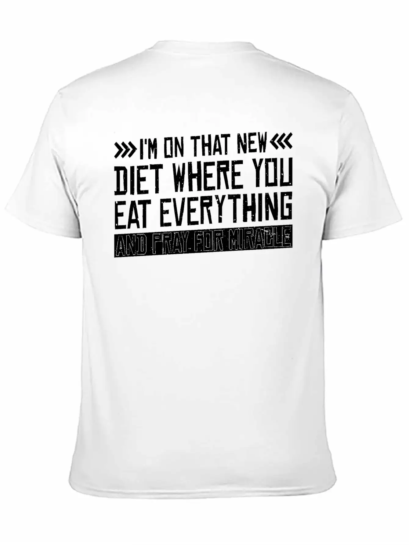 I'm On That New Diet Where You Eat Everything 3 Unisex Casual T-Shirt – Clean Design For Daily Comfort