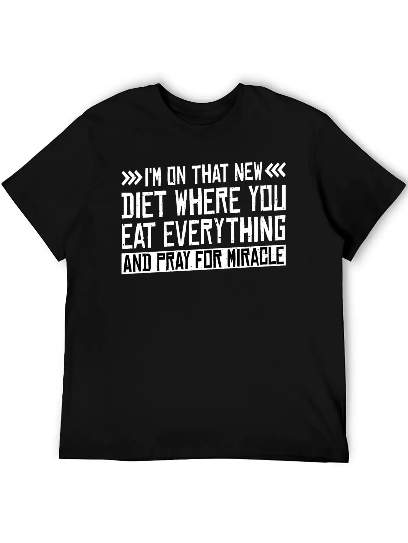 I'm On That New Diet Where You Eat Everything 3 Unisex Casual T-Shirt – Clean Design For Daily Comfort