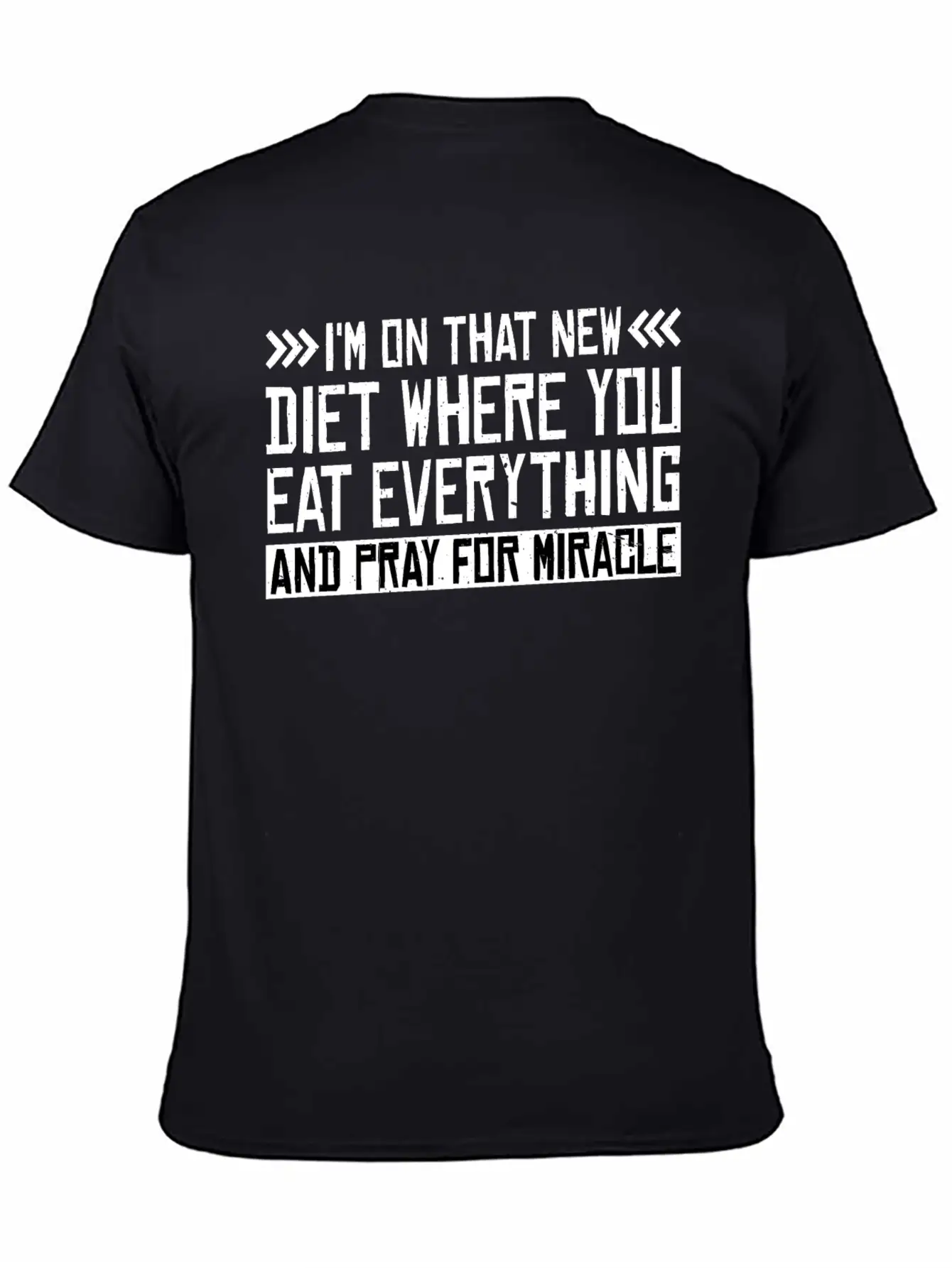 I'm On That New Diet Where You Eat Everything 3 Unisex Casual T-Shirt – Clean Design For Daily Comfort
