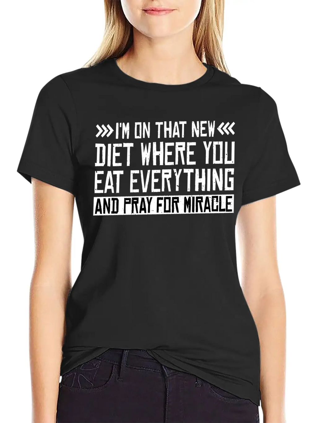 I'm On That New Diet Where You Eat Everything 3 Unisex Casual T-Shirt – Clean Design For Daily Comfort