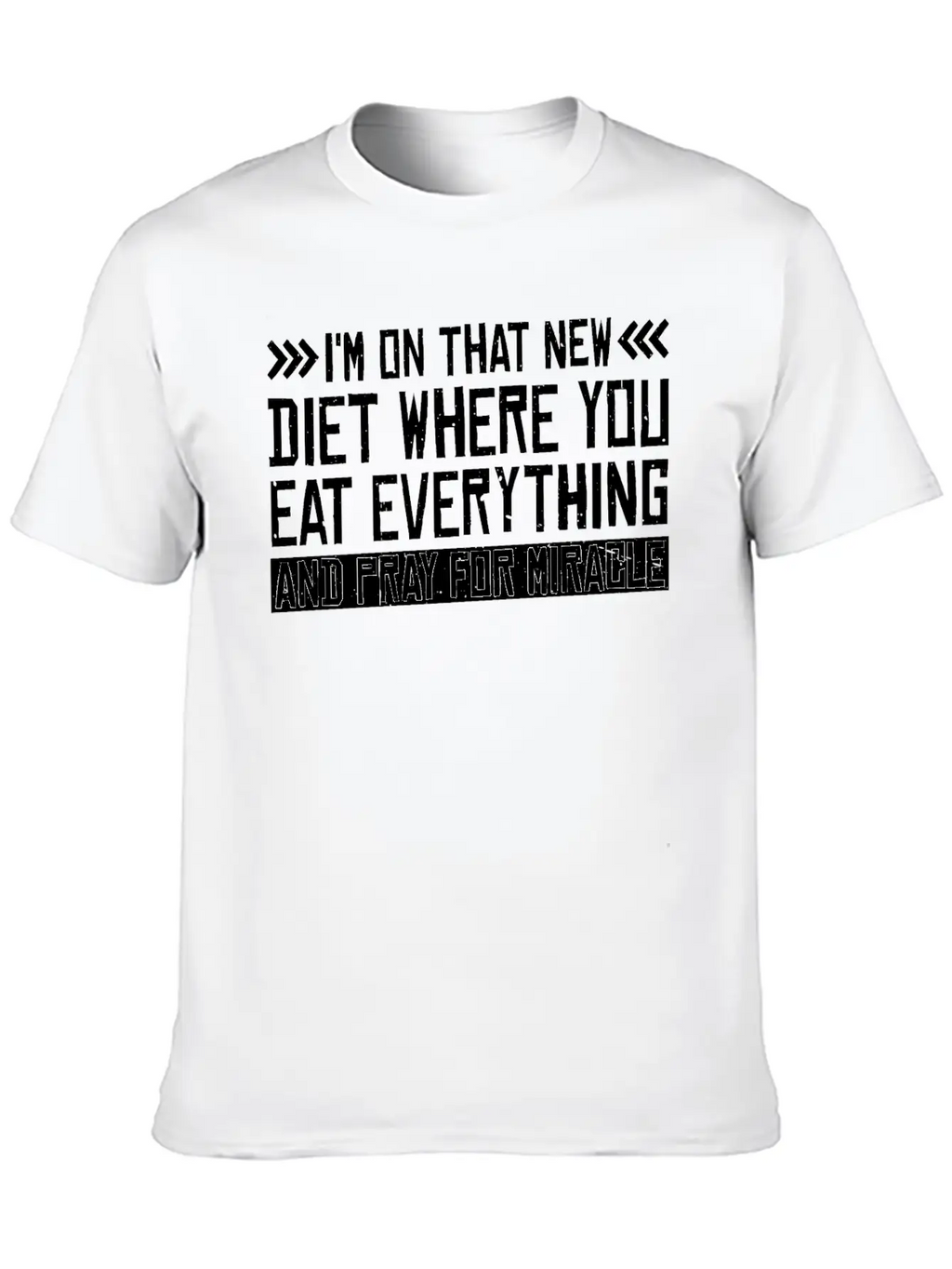 I'm On That New Diet Where You Eat Everything 3 Unisex Casual T-Shirt – Clean Design For Daily Comfort