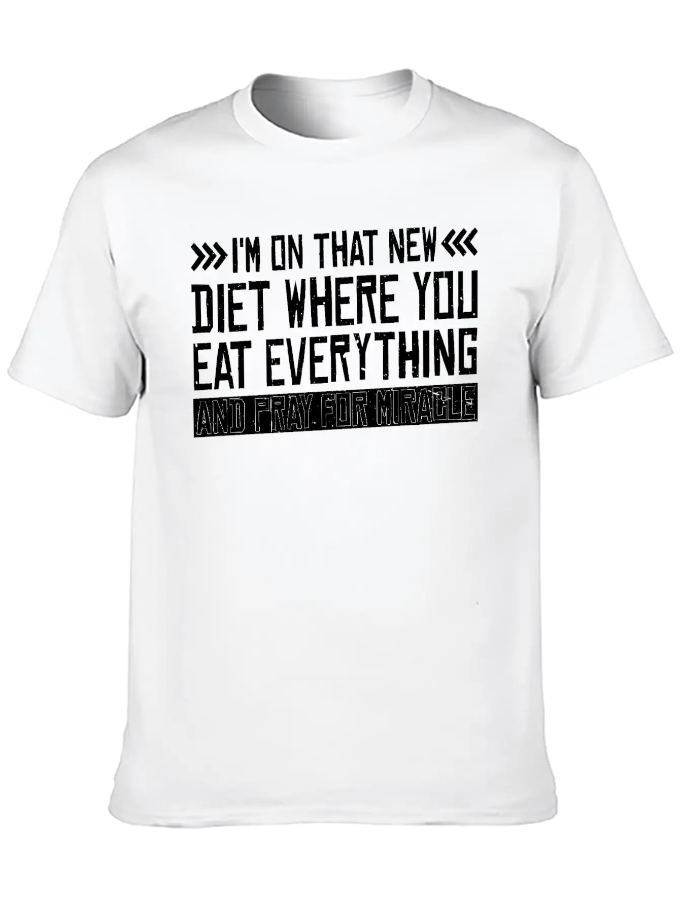 I'm On That New Diet Where You Eat Everything 3 Unisex Casual T-Shirt – Clean Design For Daily Comfort