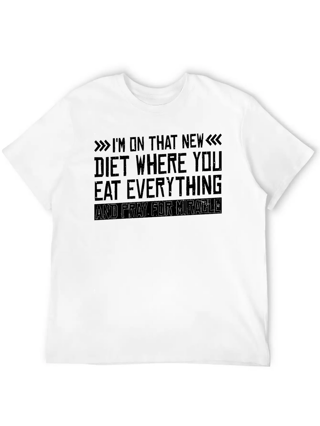 I'm On That New Diet Where You Eat Everything 3 Unisex Casual T-Shirt – Clean Design For Daily Comfort