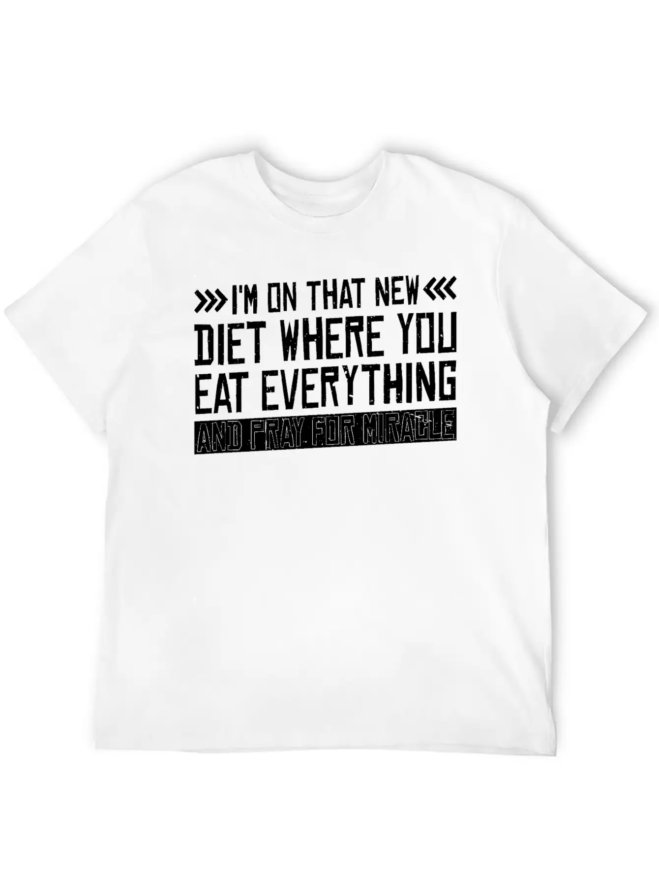 I'm On That New Diet Where You Eat Everything 3 Unisex Casual T-Shirt – Clean Design For Daily Comfort