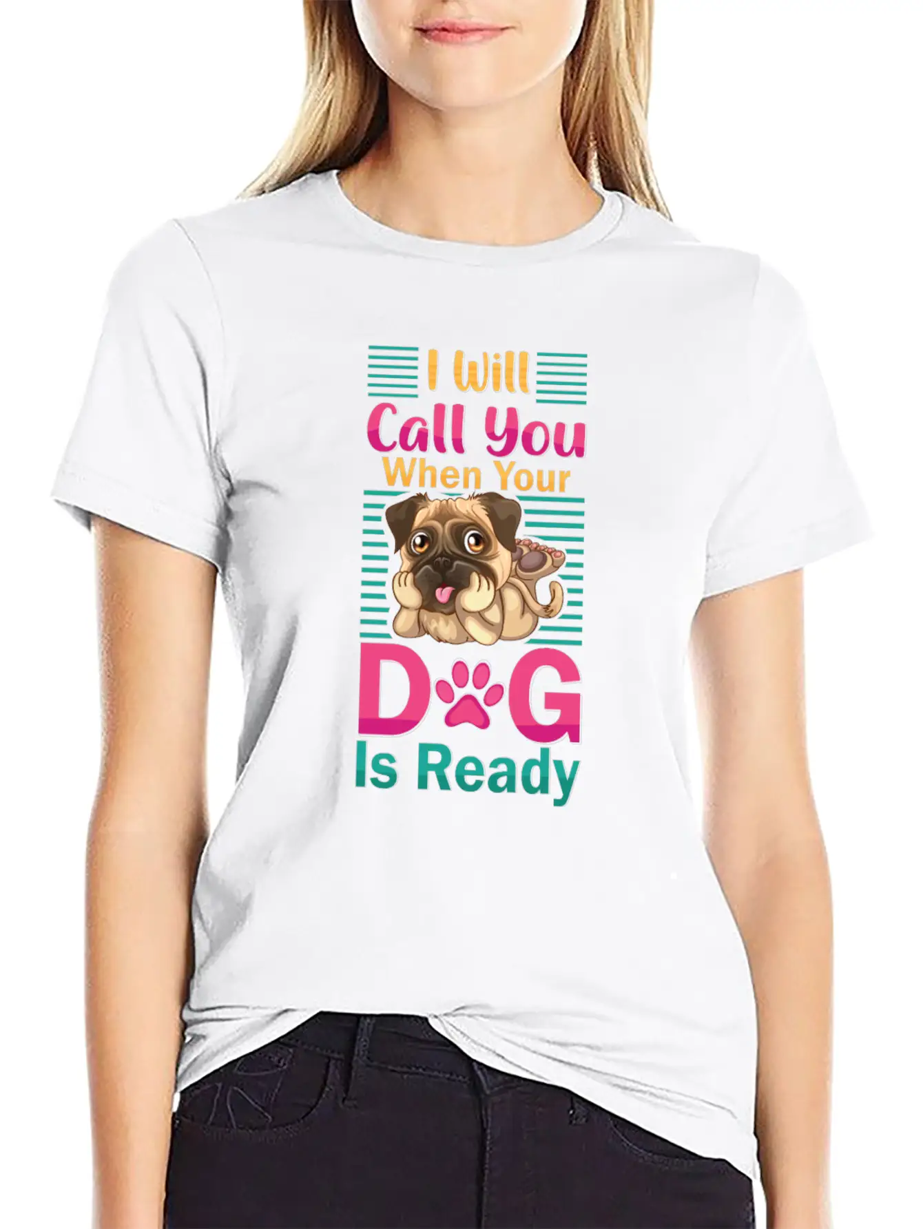 I'm Only Talking To My Dog Today - Groomer Lover Stylish Everyday T-Shirt – Unisex Basic Cotton Tee