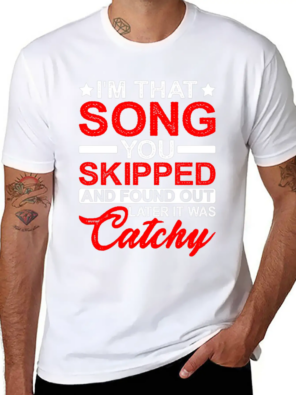 I'm That Song You Skipped Essential Cotton Tee For Daily Outfits – Unisex Style