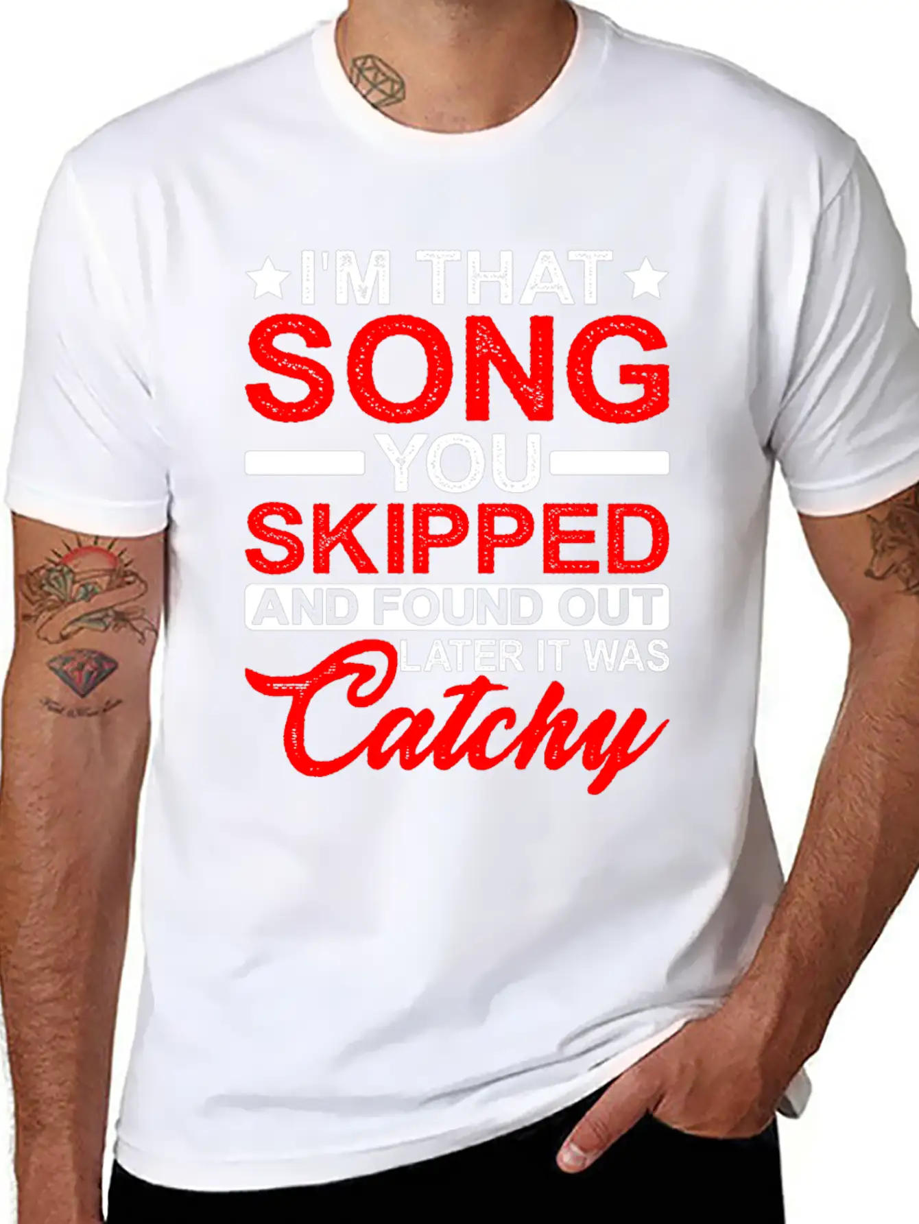 I'm That Song You Skipped Essential Cotton Tee For Daily Outfits – Unisex Style