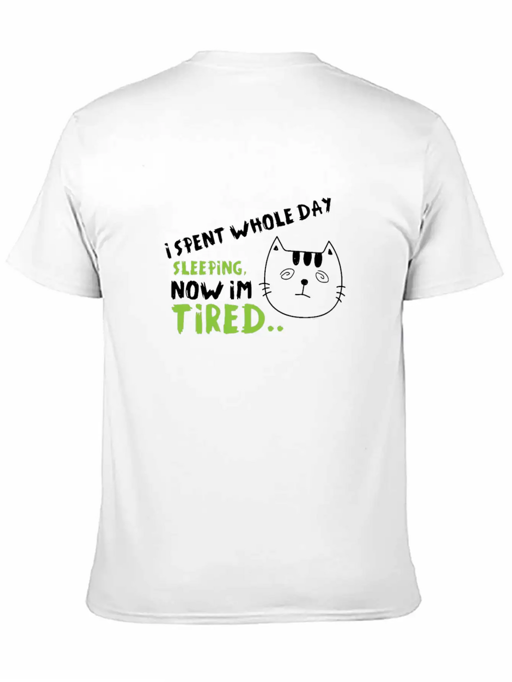 I'm Tired-Funny Cat Classic Fit Graphic Tee For Daily Comfort – Unisex Cotton Shirt