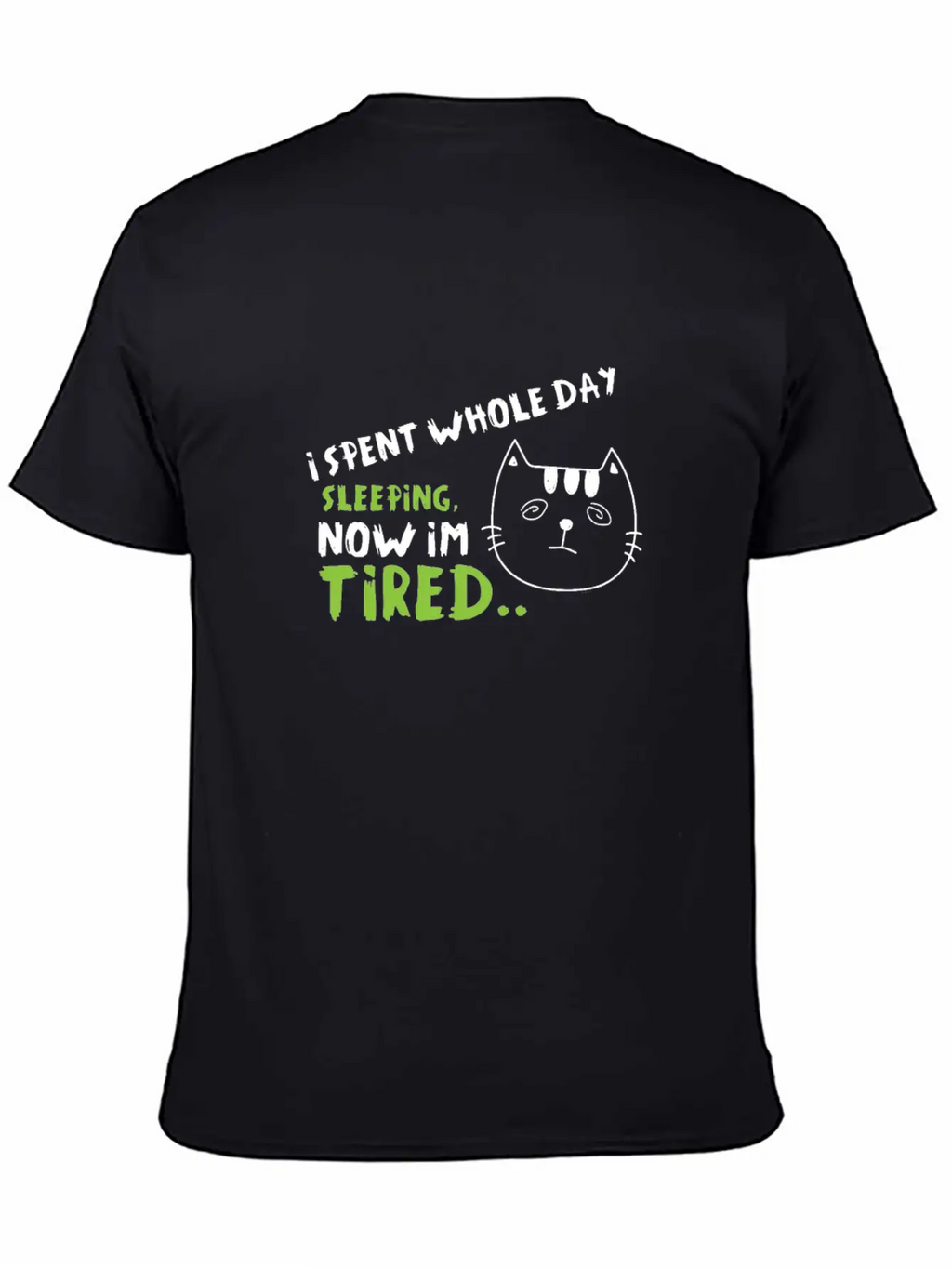 I'm Tired-Funny Cat Classic Fit Graphic Tee For Daily Comfort – Unisex Cotton Shirt