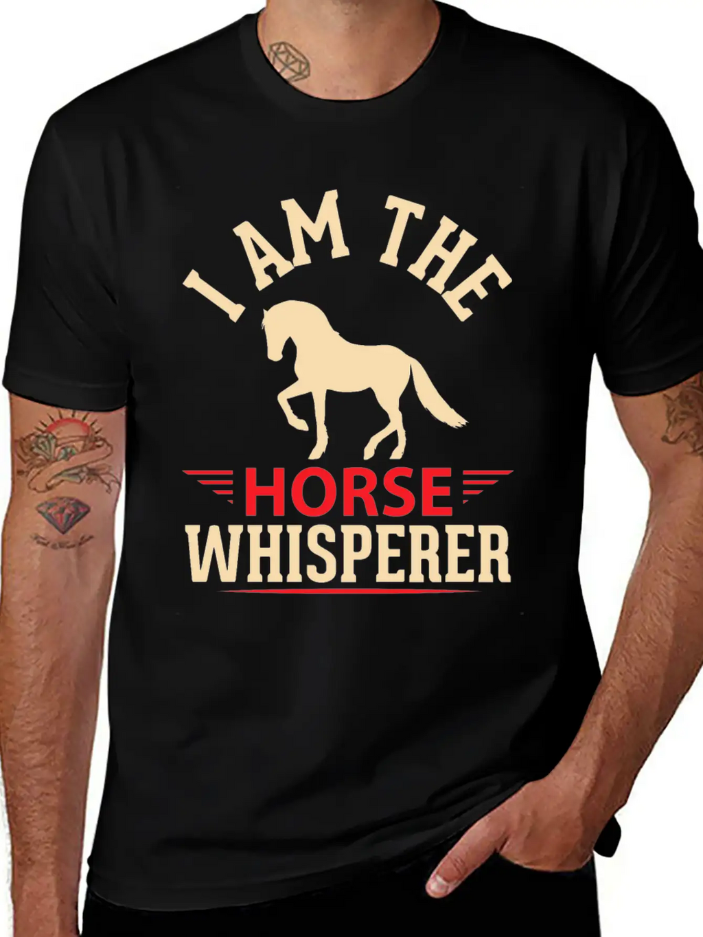 I'ma Horse Whisperer Casual Graphic T-Shirt – Simple And Comfortable Daily Wear