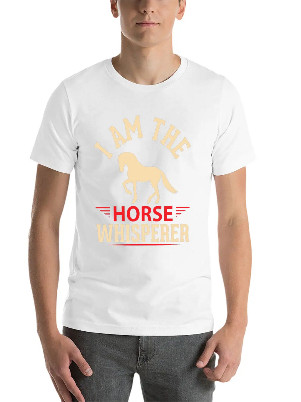 I'ma Horse Whisperer Casual Graphic T-Shirt – Simple And Comfortable Daily Wear