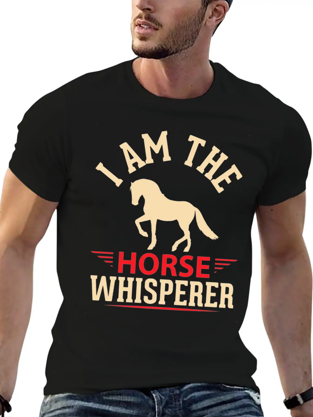 I'ma Horse Whisperer Casual Graphic T-Shirt – Simple And Comfortable Daily Wear