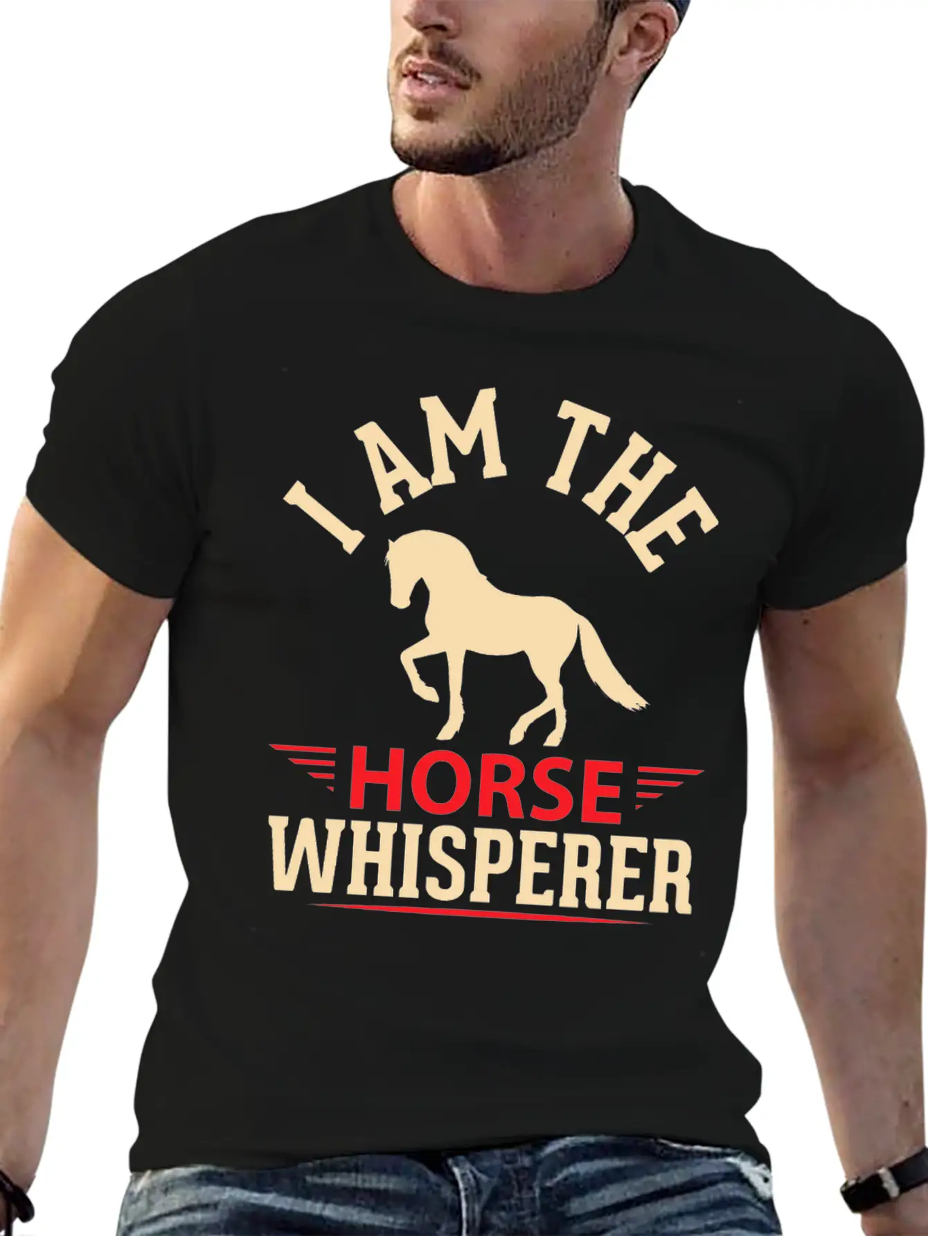 I'ma Horse Whisperer Casual Graphic T-Shirt – Simple And Comfortable Daily Wear
