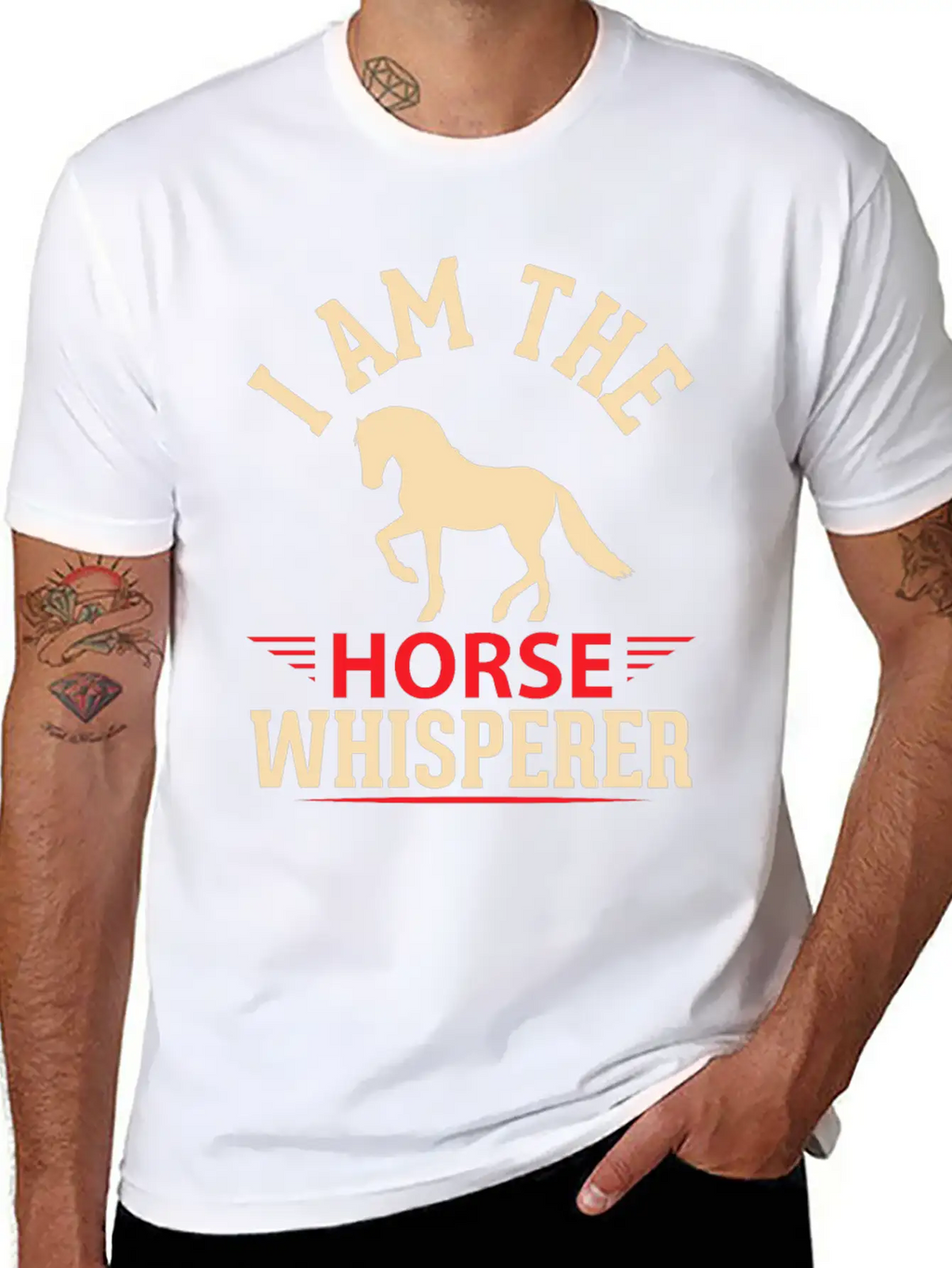 I'ma Horse Whisperer Casual Graphic T-Shirt – Simple And Comfortable Daily Wear