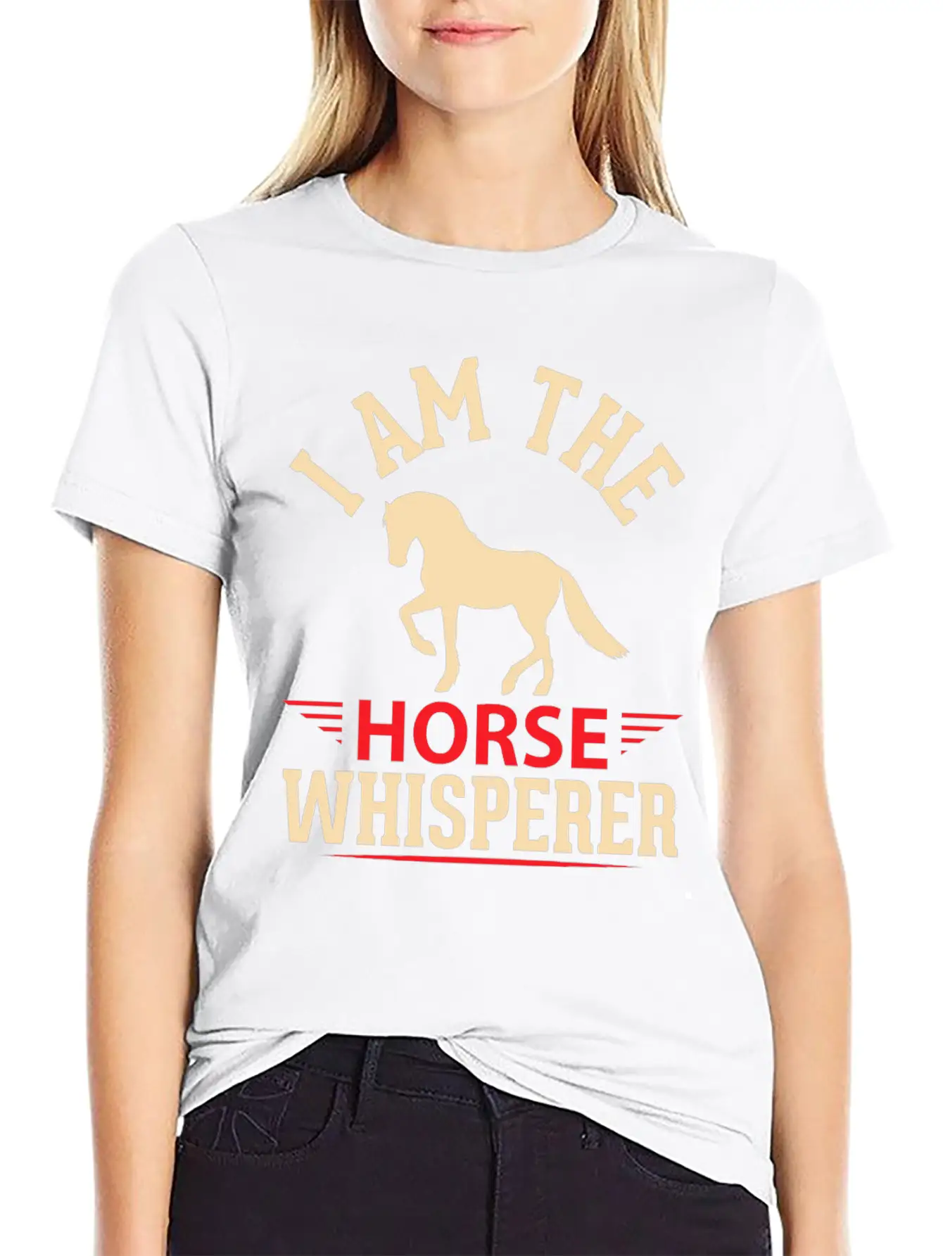 I'ma Horse Whisperer Casual Graphic T-Shirt – Simple And Comfortable Daily Wear