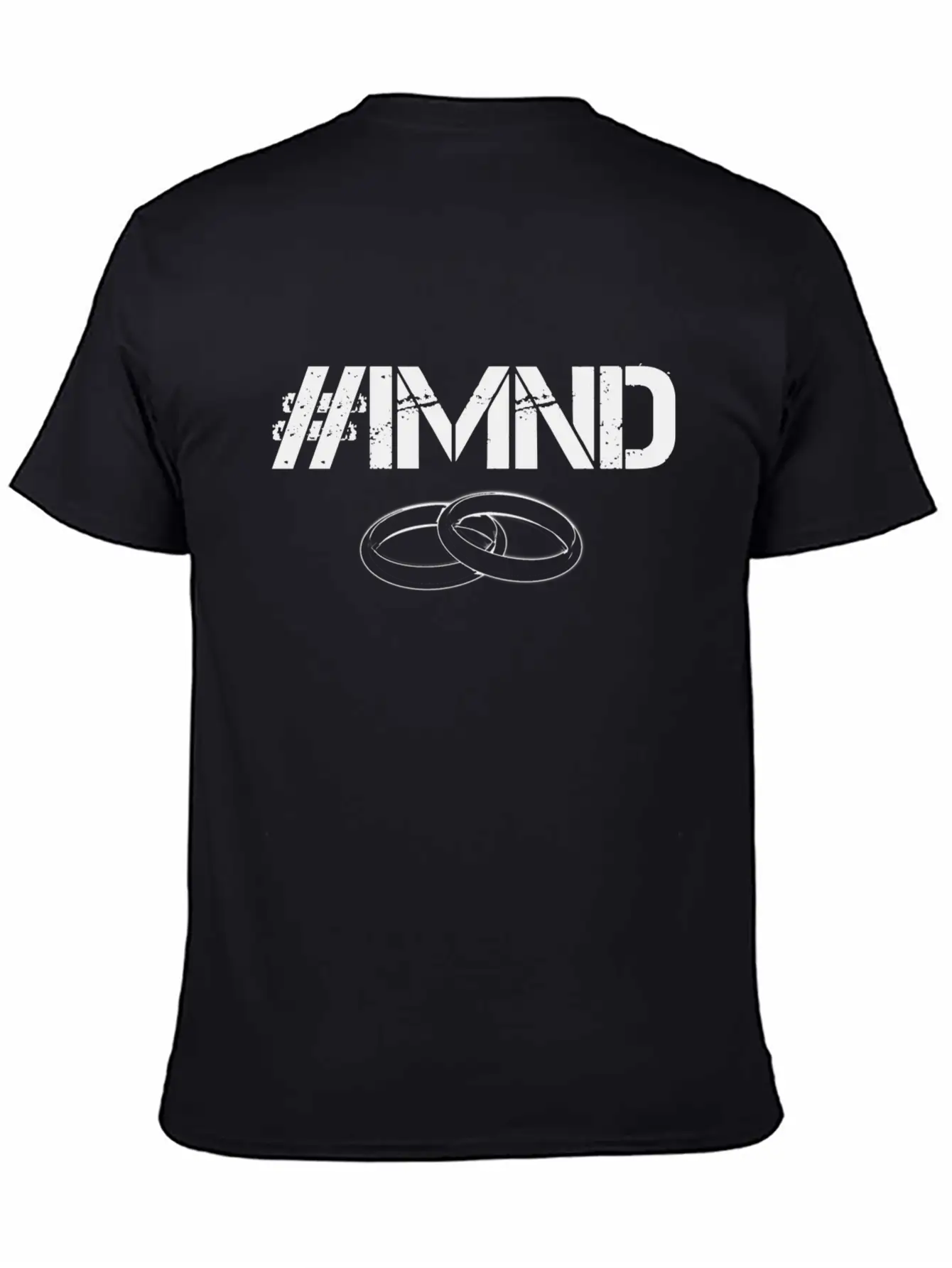 IMND SILVER Unisex Short Sleeve Soft Cotton T-Shirt – Casual Everyday Wear