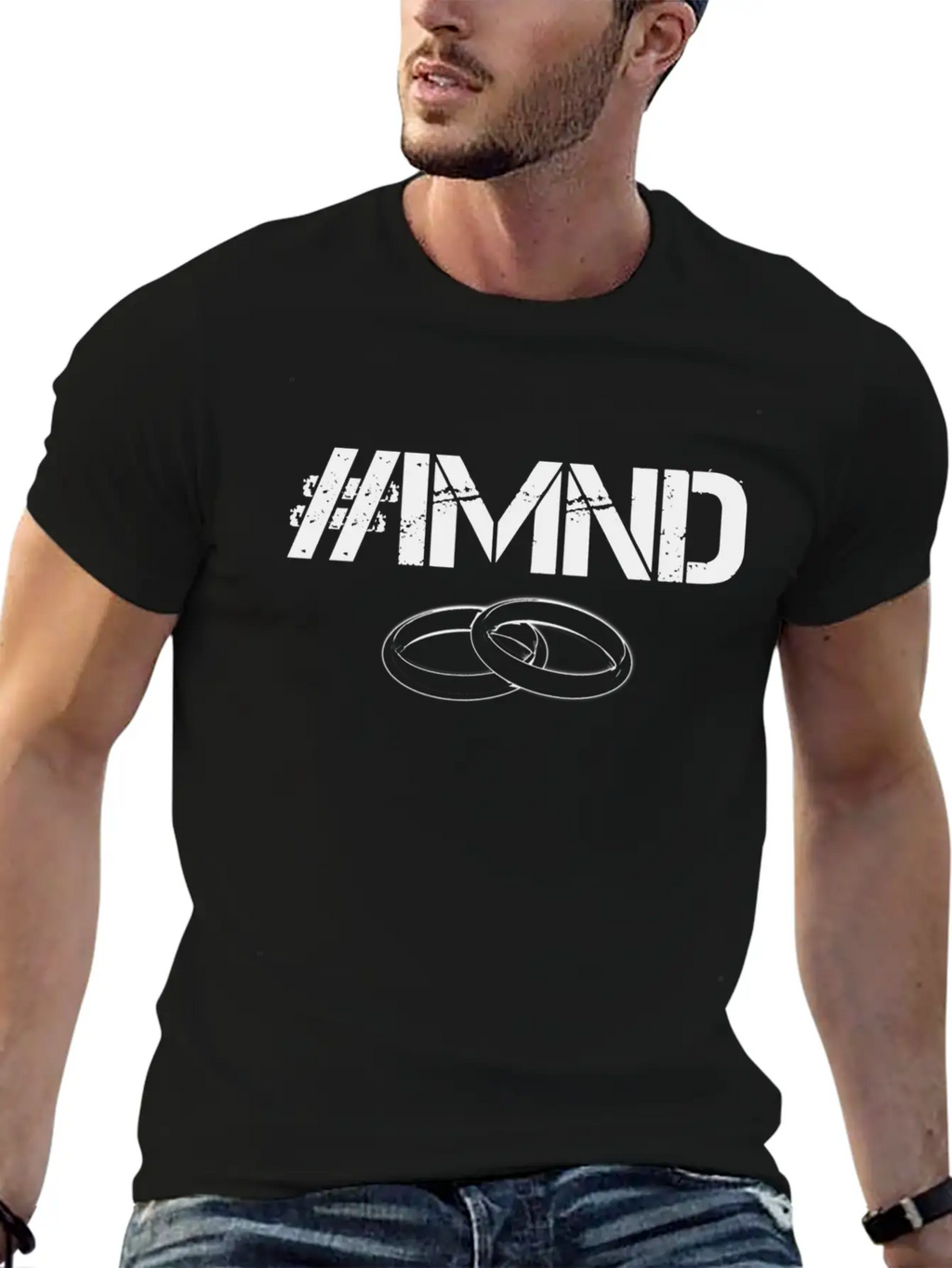 IMND SILVER Unisex Short Sleeve Soft Cotton T-Shirt – Casual Everyday Wear