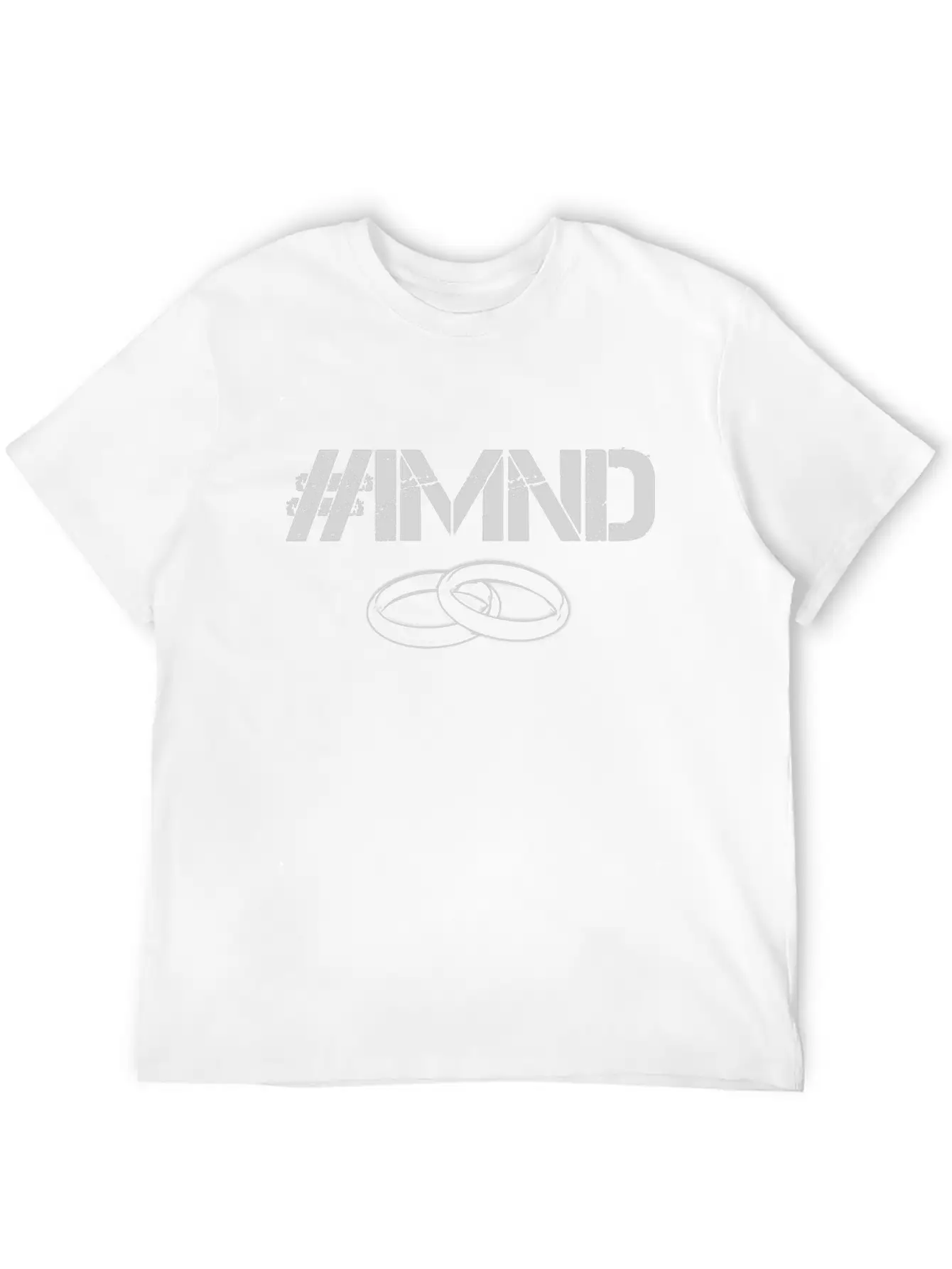 IMND SILVER Unisex Short Sleeve Soft Cotton T-Shirt – Casual Everyday Wear