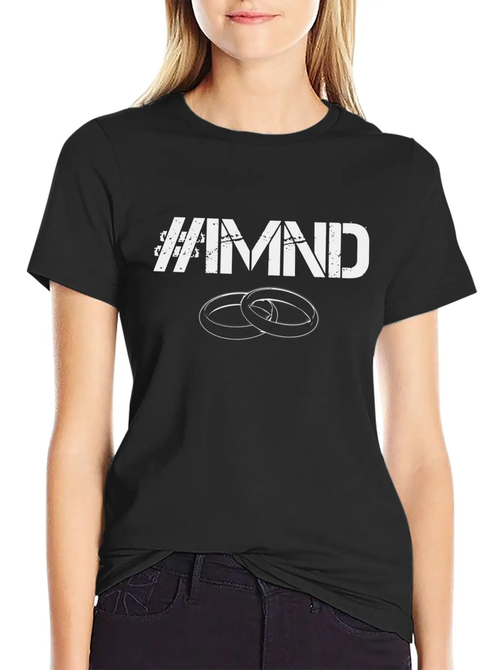 IMND SILVER Unisex Short Sleeve Soft Cotton T-Shirt – Casual Everyday Wear