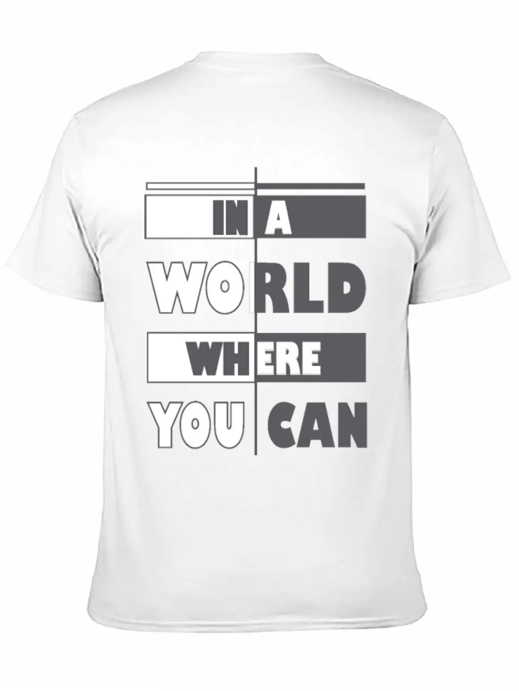 In A World Where You Can Be Anything Be Kind Classic Fit Graphic Tee For Daily Comfort – Unisex Cotton Shirt
