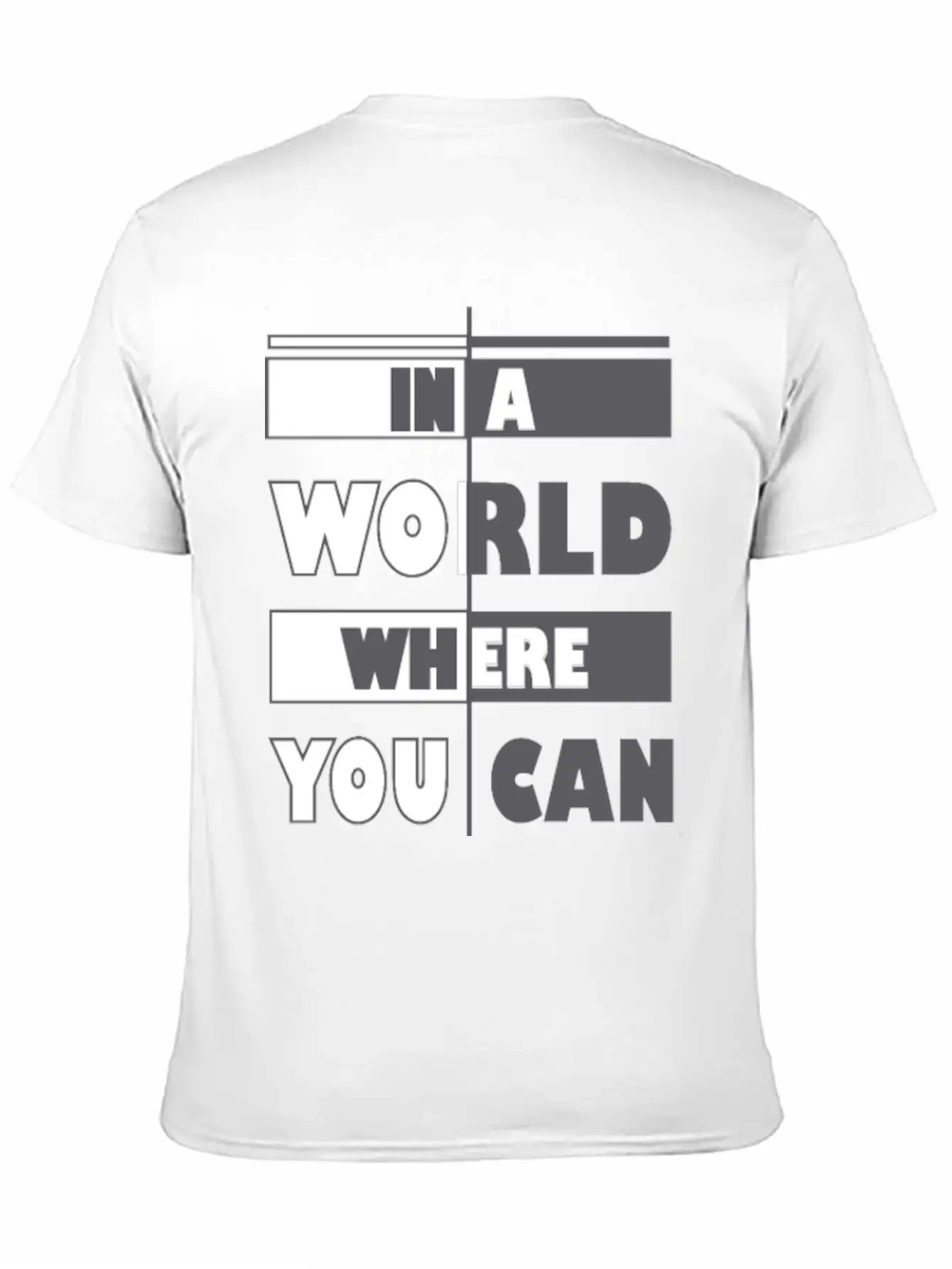 In A World Where You Can Be Anything Be Kind Classic Fit Graphic Tee For Daily Comfort – Unisex Cotton Shirt