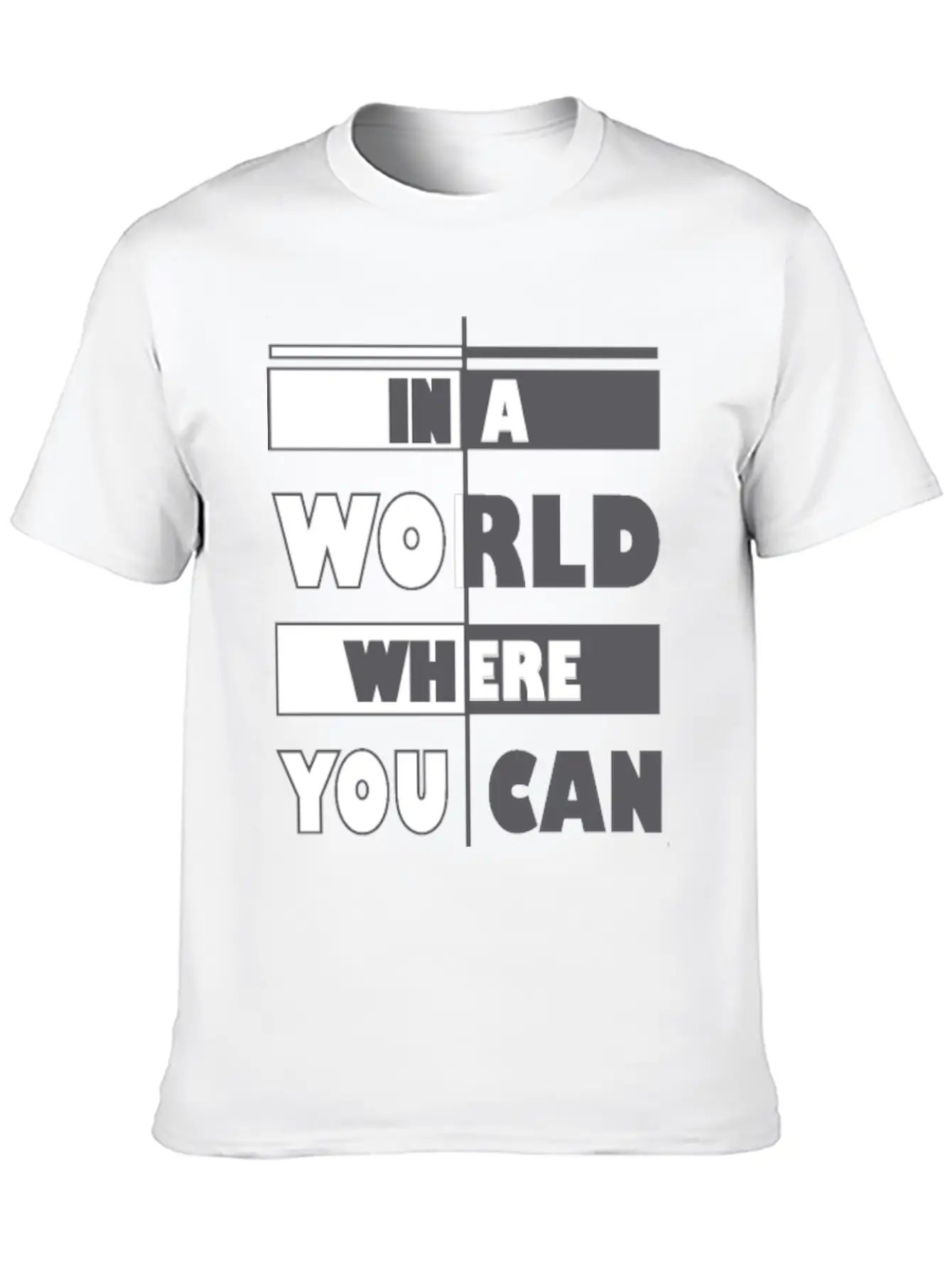 In A World Where You Can Be Anything Be Kind Classic Fit Graphic Tee For Daily Comfort – Unisex Cotton Shirt