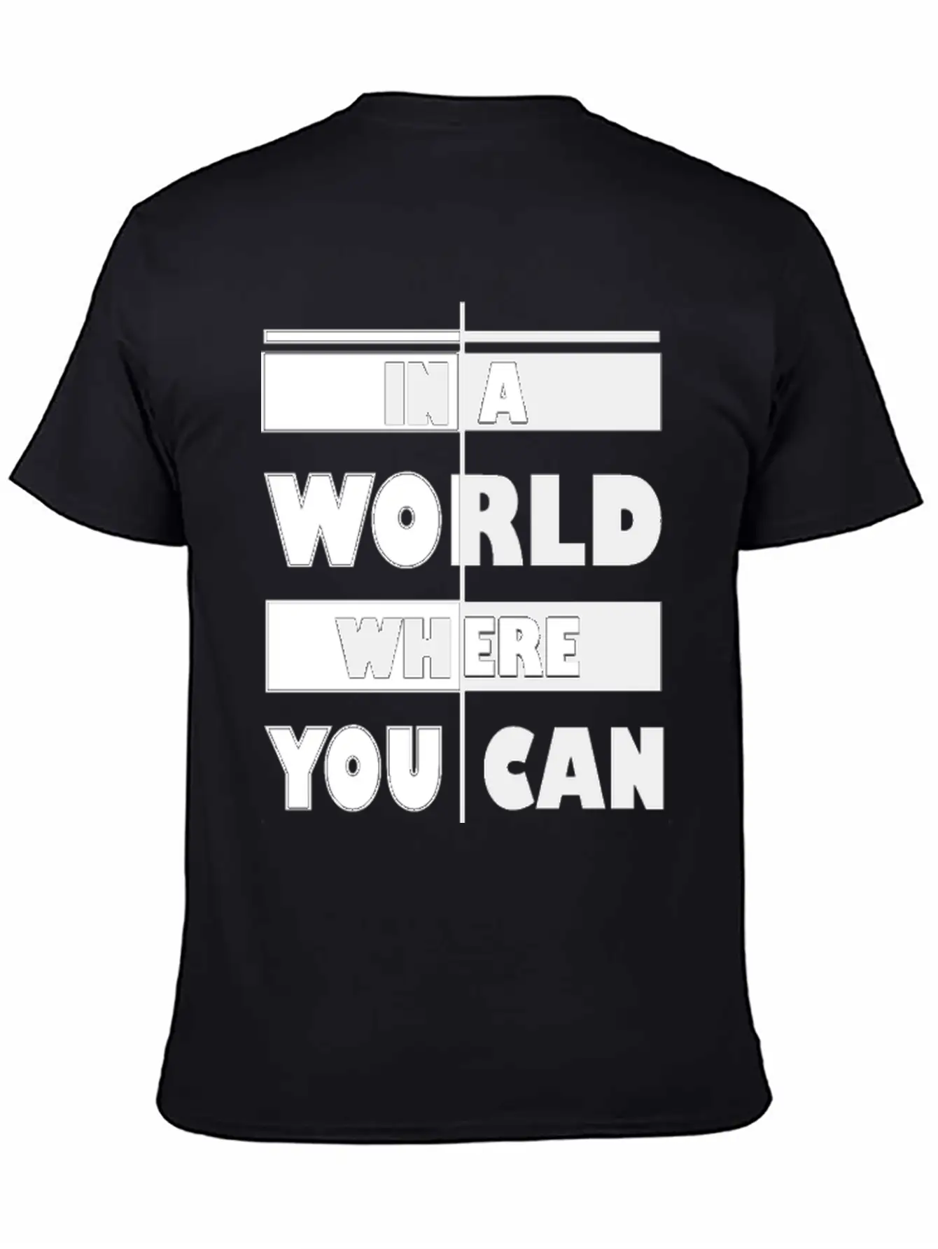In A World Where You Can Be Anything Be Kind Classic Fit Graphic Tee For Daily Comfort – Unisex Cotton Shirt