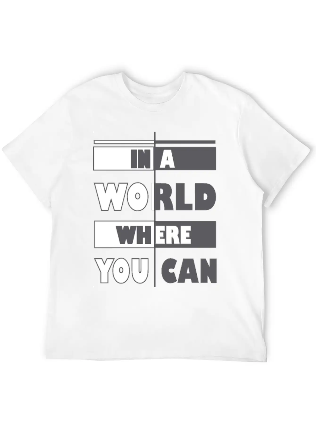 In A World Where You Can Be Anything Be Kind Classic Fit Graphic Tee For Daily Comfort – Unisex Cotton Shirt