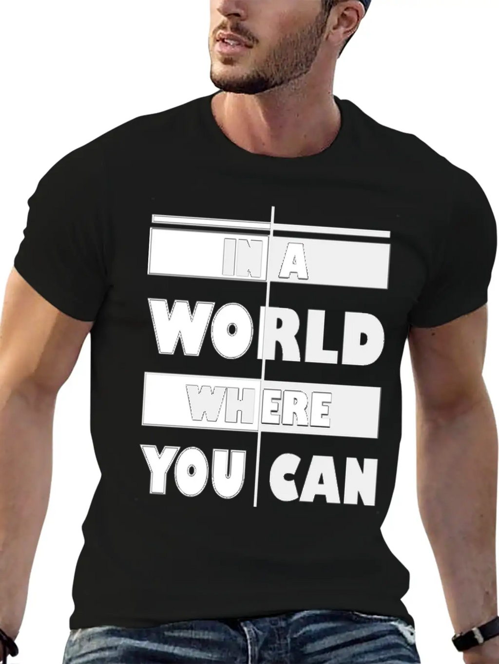 In A World Where You Can Be Anything Be Kind Classic Fit Graphic Tee For Daily Comfort – Unisex Cotton Shirt