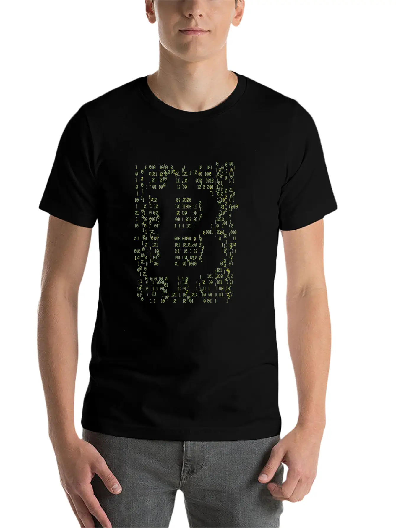 In Bitcoin We Trust / Bitcoin Coin Mining Invest Unisex Short Sleeve Soft Cotton T-Shirt – Casual Everyday Wear