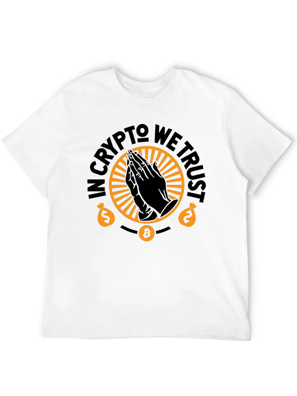 In Crypto We Trust Classic Fit Graphic Tee For Daily Comfort – Unisex Cotton Shirt