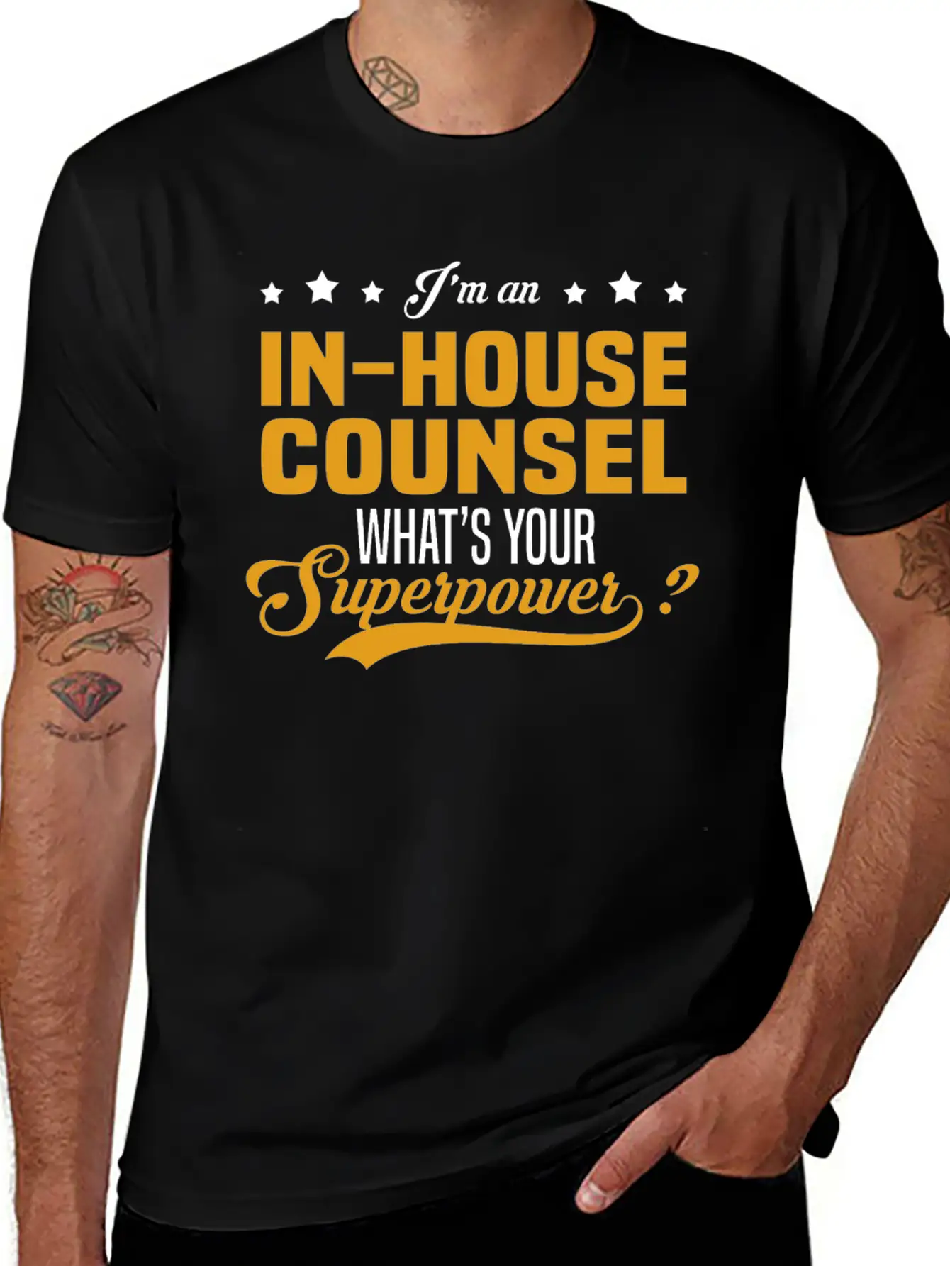 In-House Counsel Essential Cotton Tee For Daily Outfits – Unisex Style
