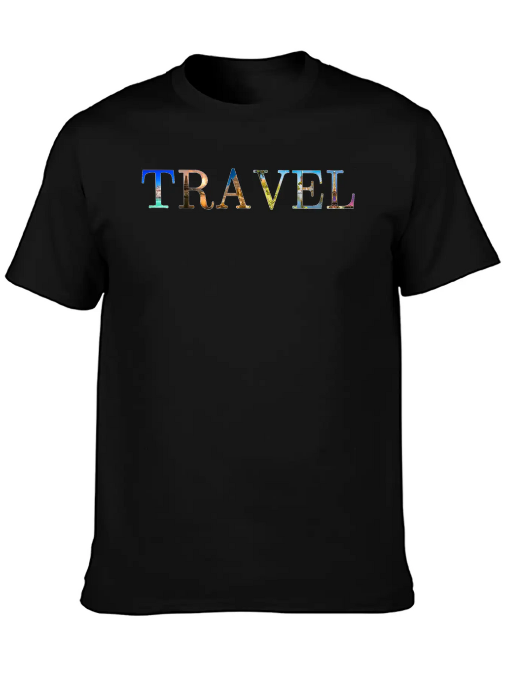 In Love With Travel, All Around The World Unisex Casual T-Shirt – Clean Design For Daily Comfort
