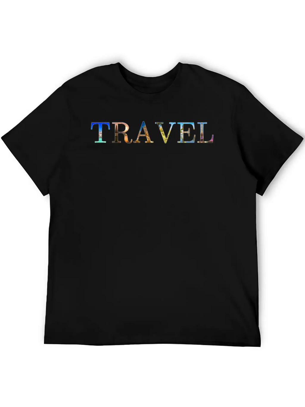 In Love With Travel, All Around The World Unisex Casual T-Shirt – Clean Design For Daily Comfort