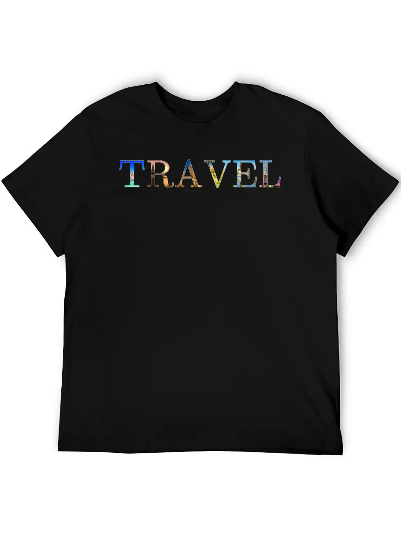 In Love With Travel, All Around The World Unisex Casual T-Shirt – Clean Design For Daily Comfort