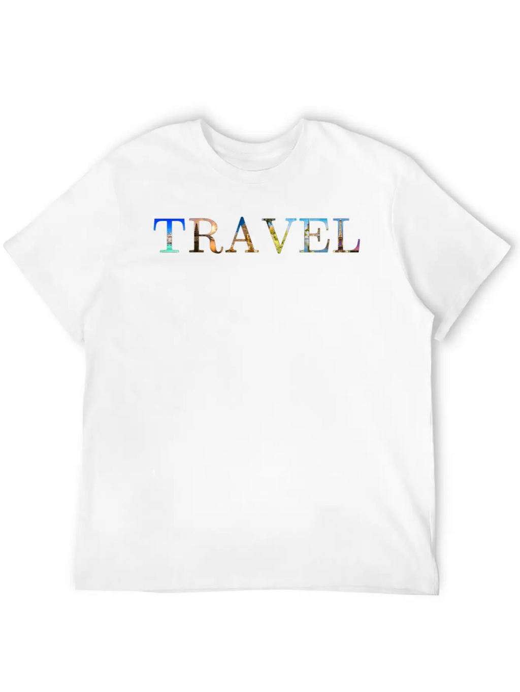 In Love With Travel, All Around The World Unisex Casual T-Shirt – Clean Design For Daily Comfort