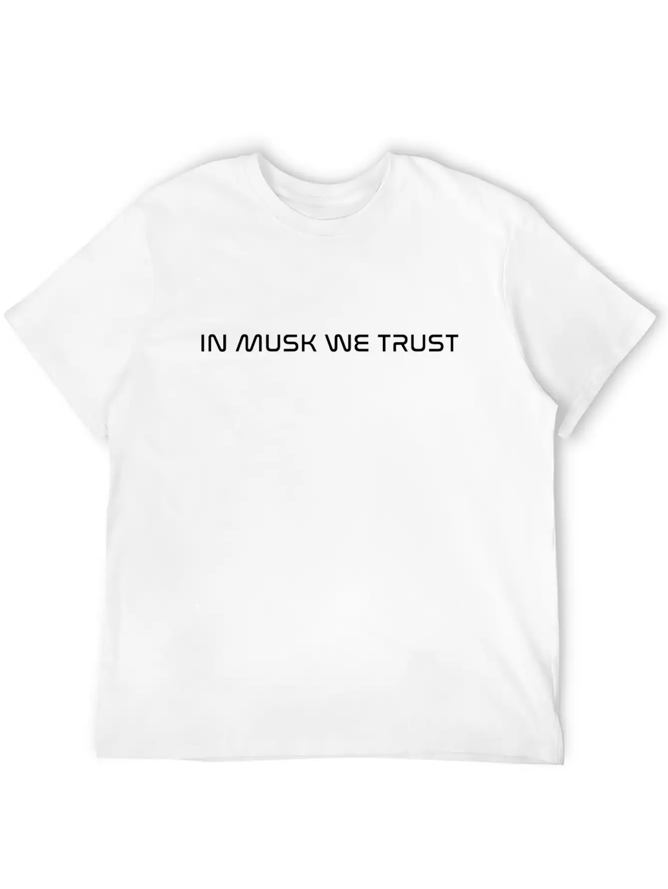 In Musk We Trust Casual Graphic T-Shirt – Simple And Comfortable Daily Wear