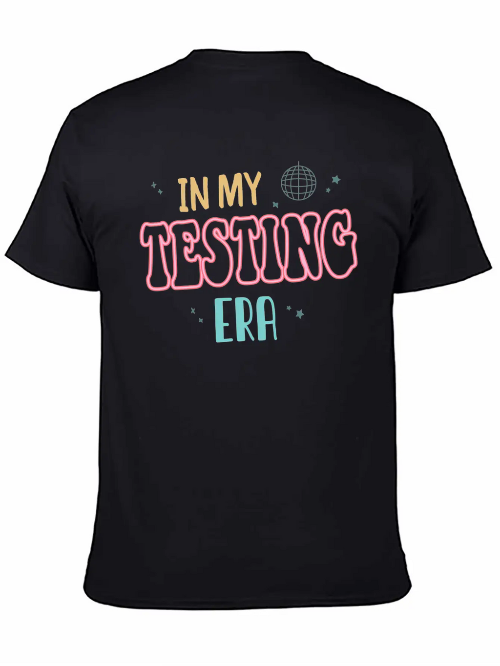 In My Testing Era Testing Season For Teacher Unisex Short Sleeve Soft Cotton T-Shirt – Casual Everyday Wear