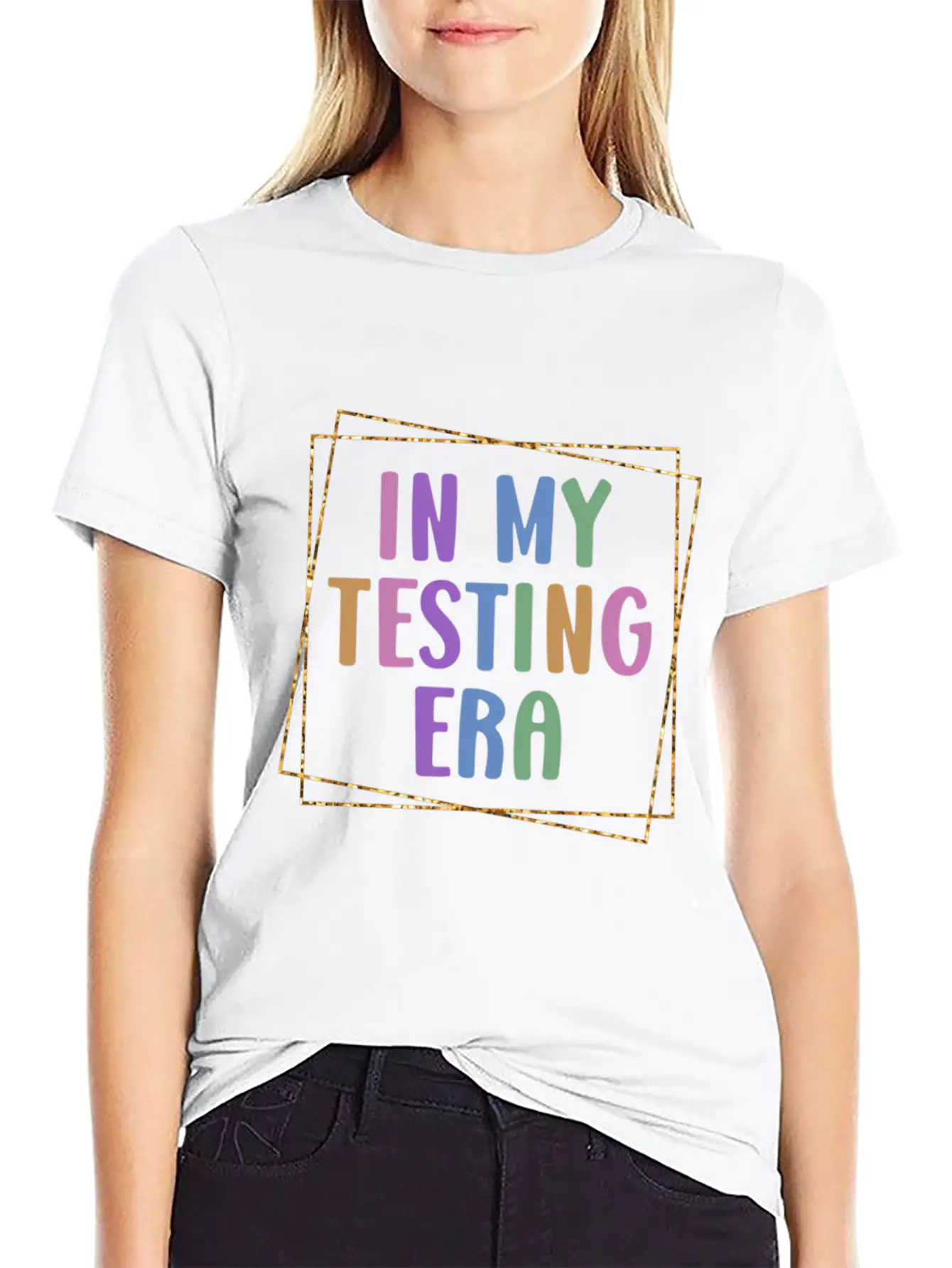 In My Testing Era Testing Teacher Test Unisex Casual T-Shirt – Clean Design For Daily Comfort