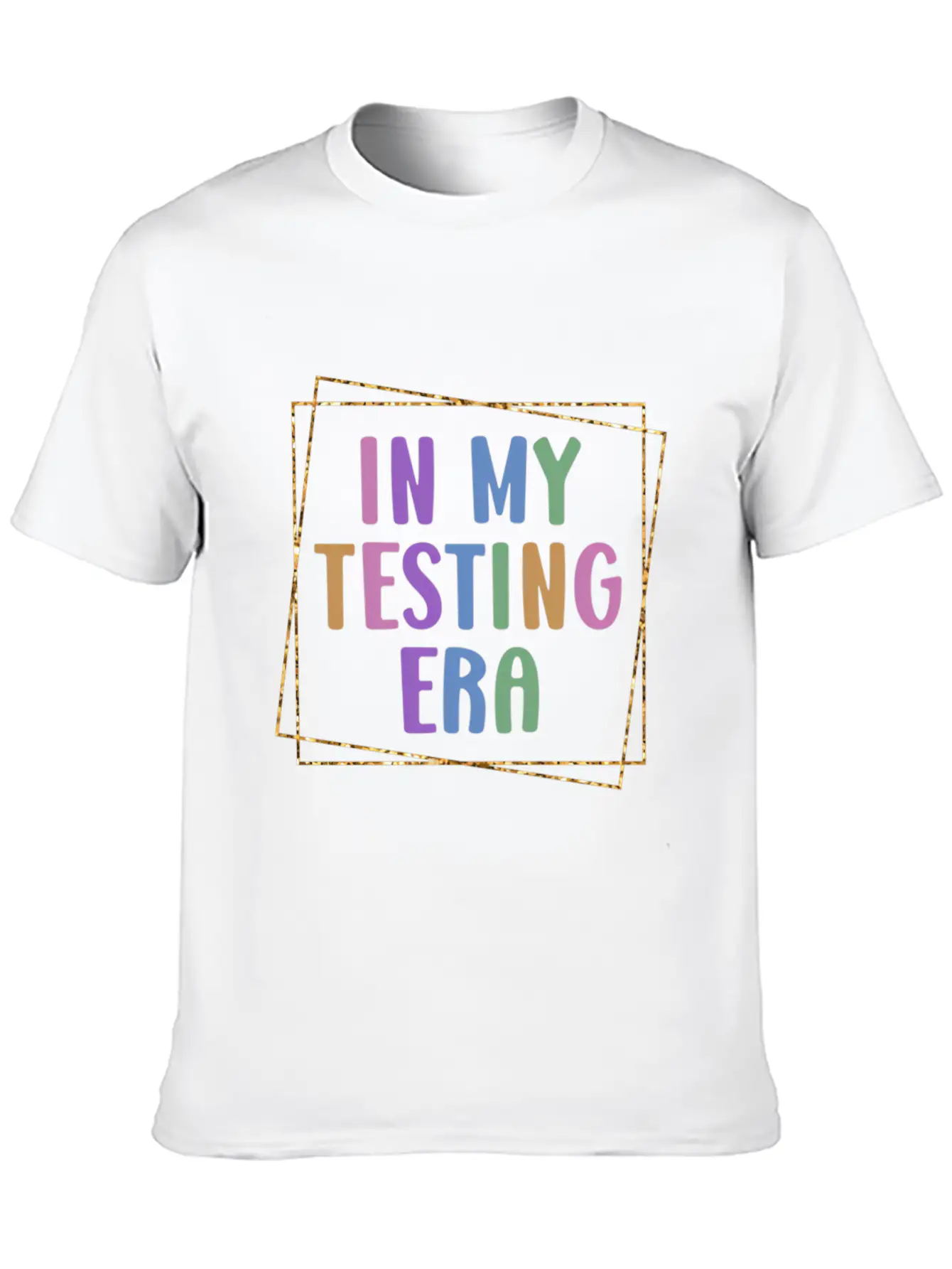 In My Testing Era Testing Teacher Test Unisex Casual T-Shirt – Clean Design For Daily Comfort