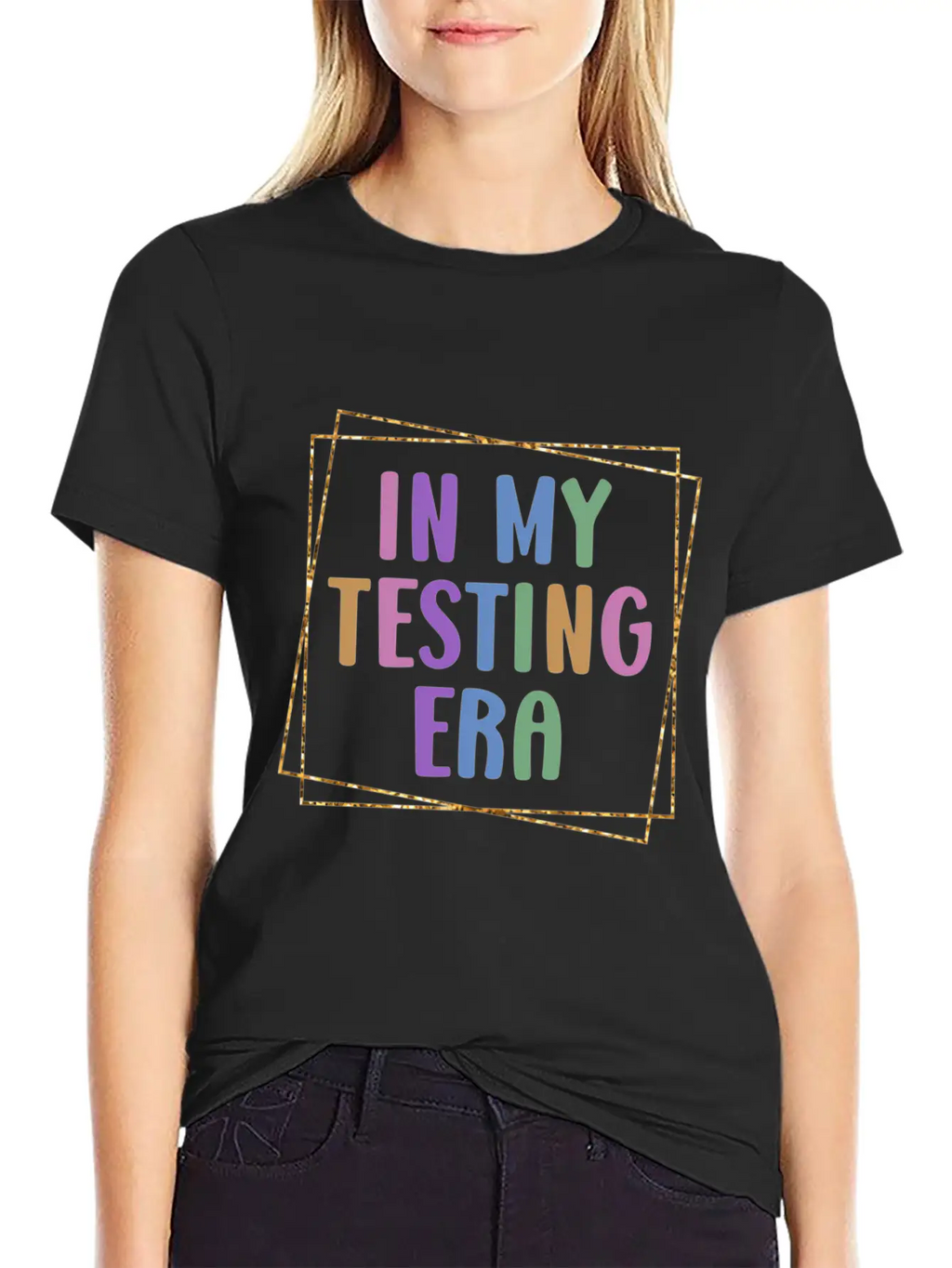 In My Testing Era Testing Teacher Test Unisex Casual T-Shirt – Clean Design For Daily Comfort