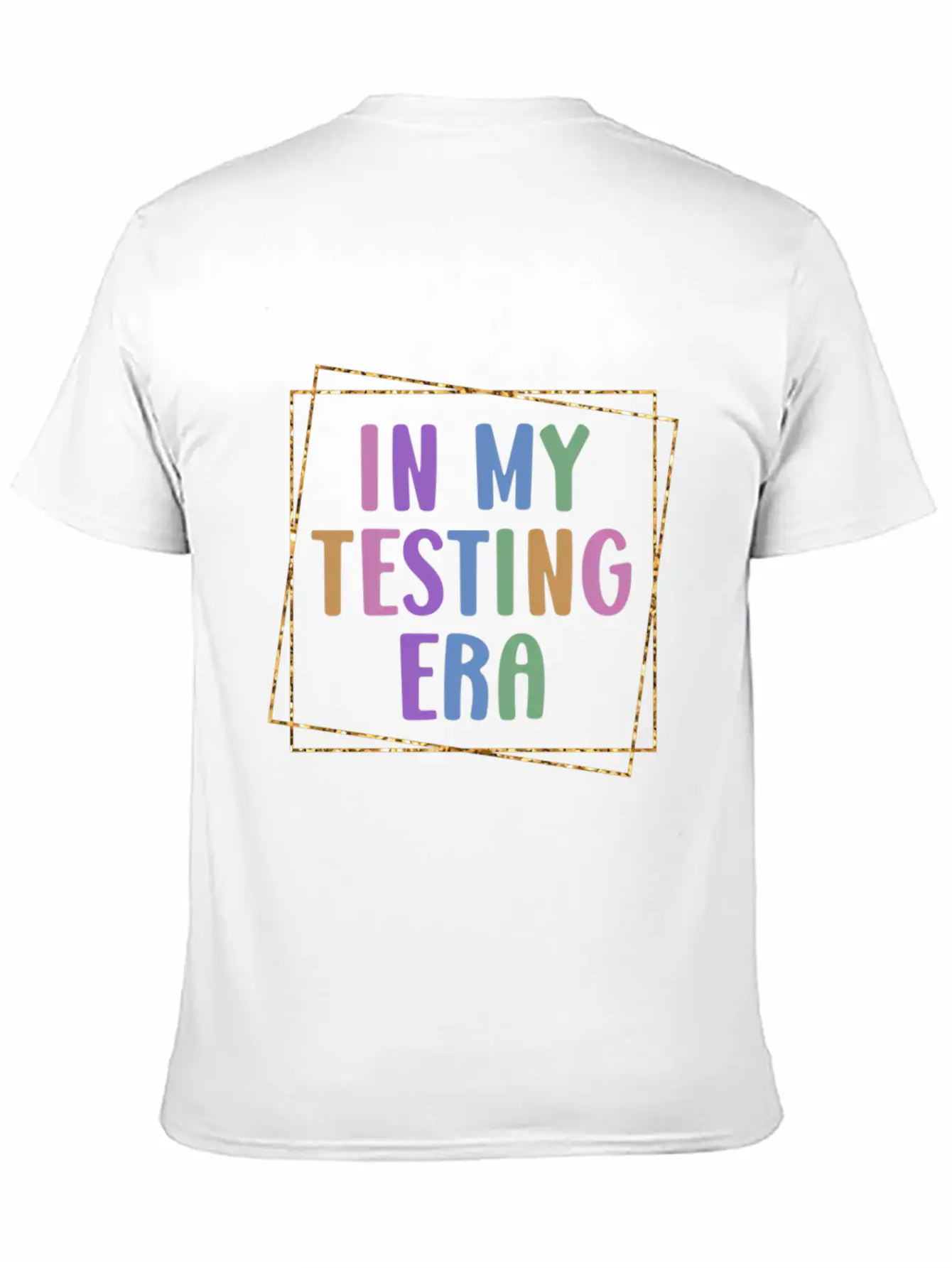In My Testing Era Testing Teacher Test Unisex Casual T-Shirt – Clean Design For Daily Comfort