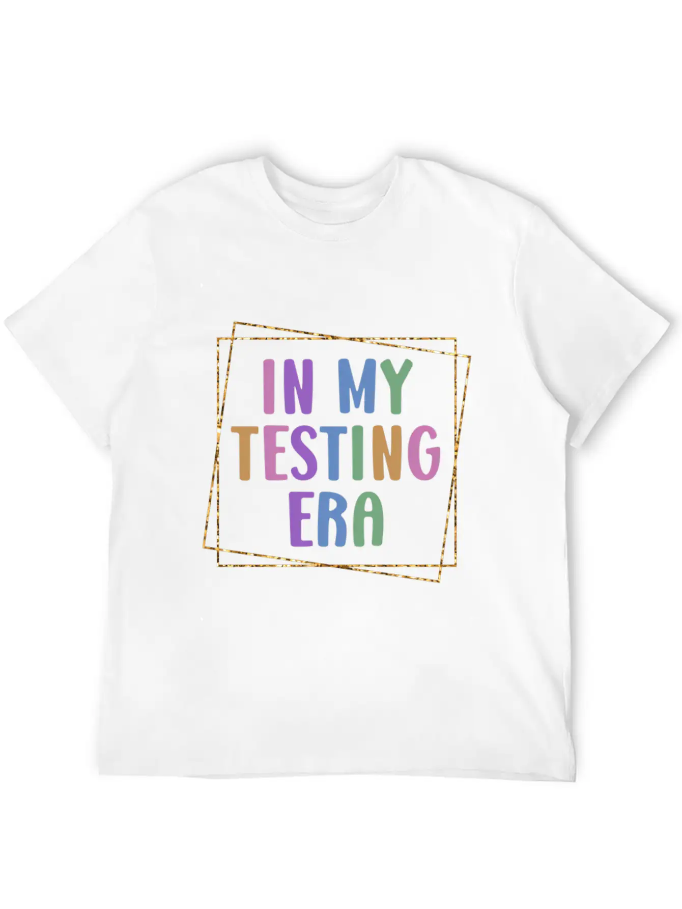 In My Testing Era Testing Teacher Test Unisex Casual T-Shirt – Clean Design For Daily Comfort