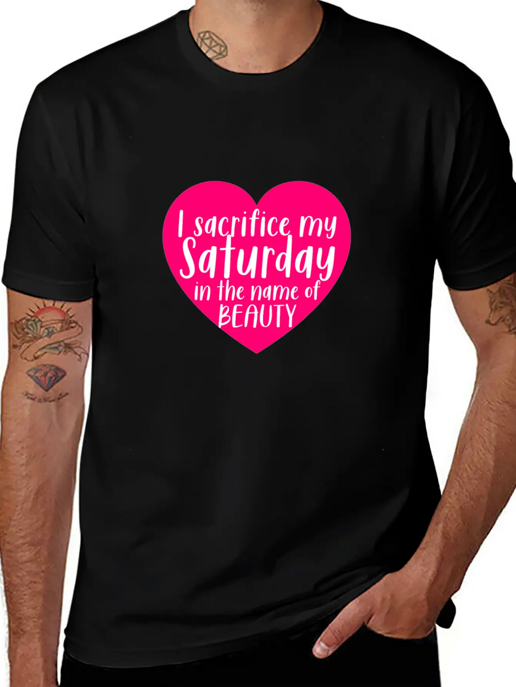 In The Name Of Beauty Unisex Casual T-Shirt – Clean Design For Daily Comfort
